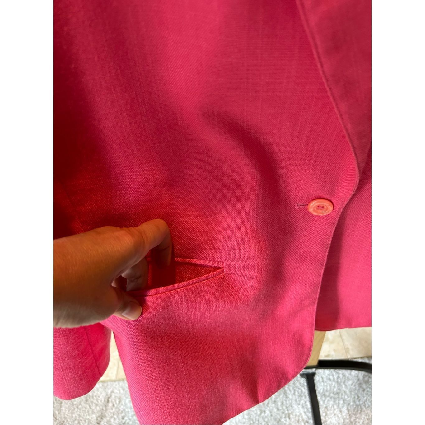 Worthington Worthington Women’s Suit Jacket Blazer Pink Shoulder Pads Lo Size XXL / US 16-18 / IT 52-54 - 2 Thumbnail