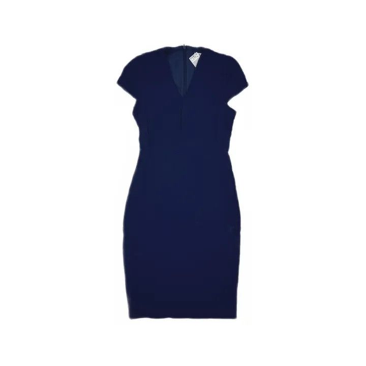 Max Mara MaxMara Elegant Form-Fitting Dress in Navy 0079 Size S / US 4 / IT 40 - 1 Thumbnail