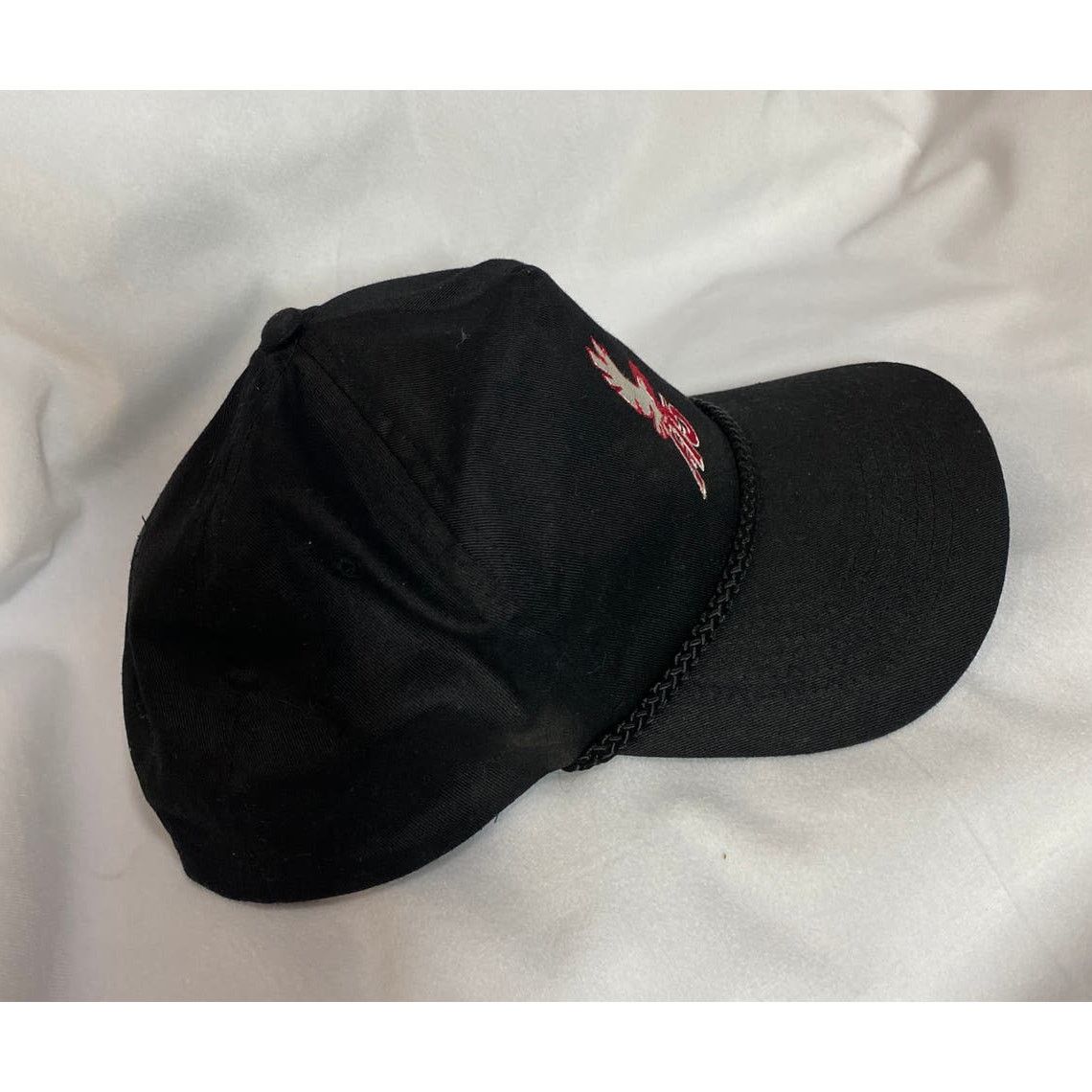 Other Vintage Embroidered F-15 Eagle Black Cap Trucker Hat Size ONE SIZE - 3 Thumbnail
