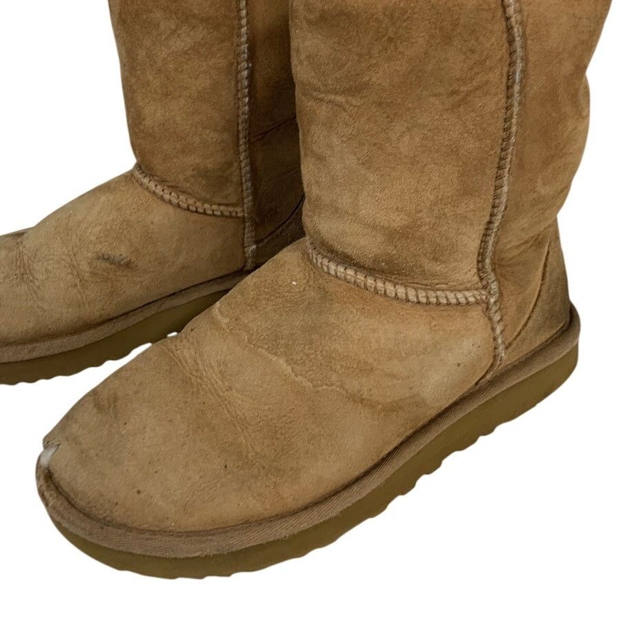 Ugg Ugg Womens Size 6 Tan Winter Boots Classic Round Toe Shoes Size US 6 / IT 36 - 2 Thumbnail