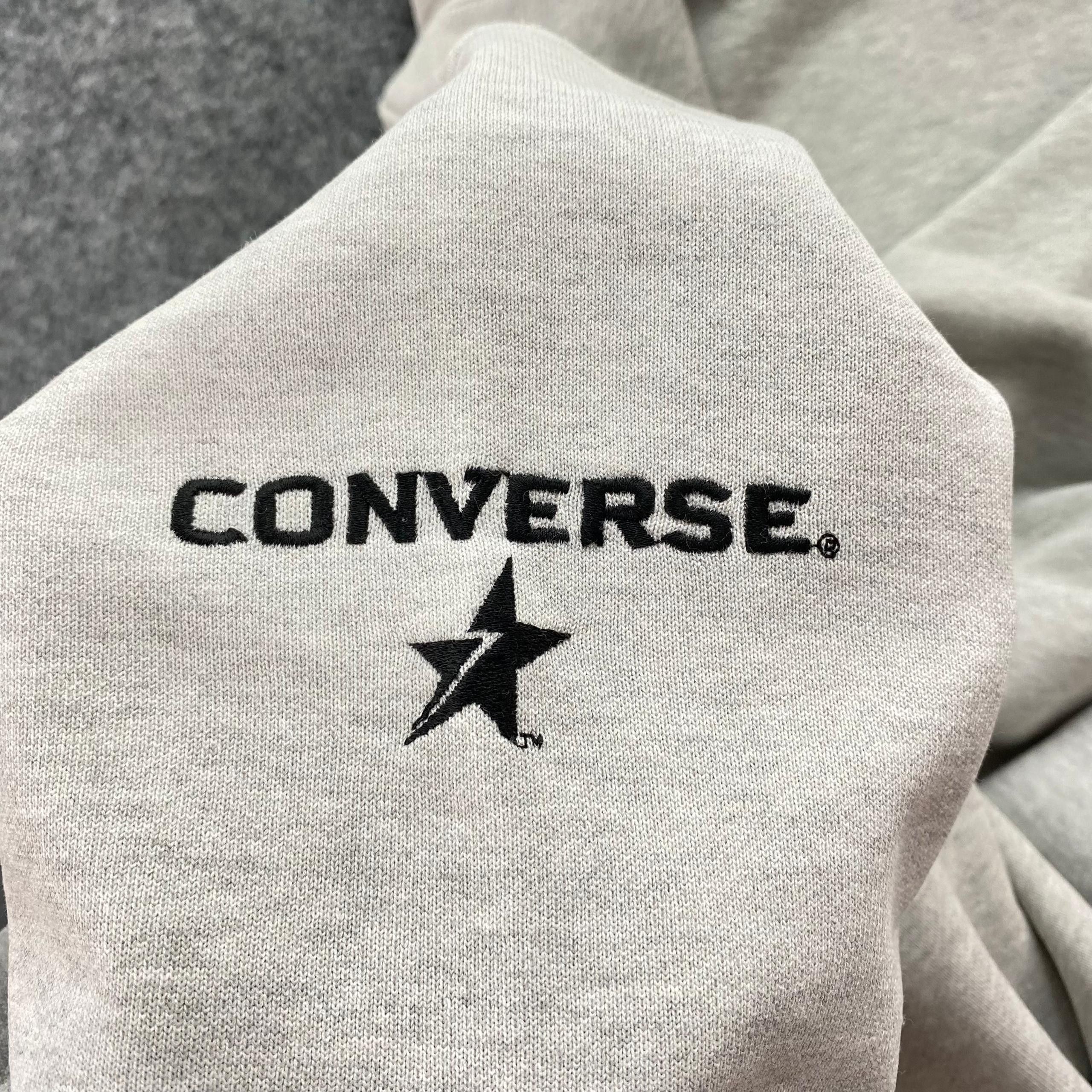 Converse Vintage 90s Converse Spell Out Hoodies Size US L / EU 52-54 / 3 - 8 Thumbnail