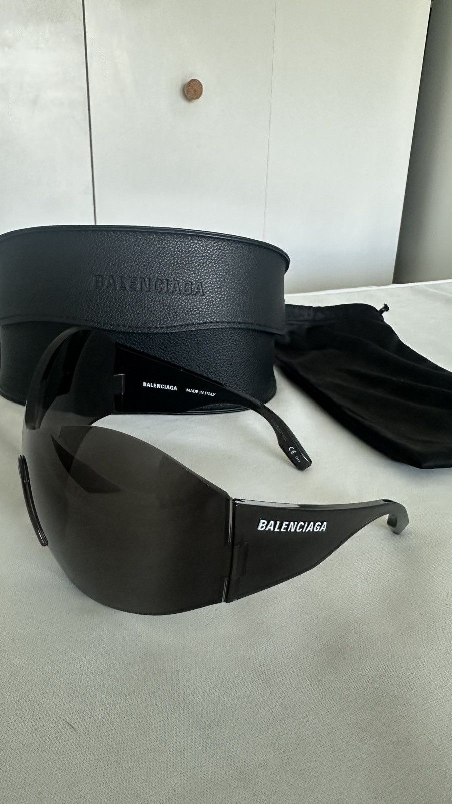 Balenciaga Balenciaga mask butterfly sunglasses Size ONE SIZE - 2 Thumbnail