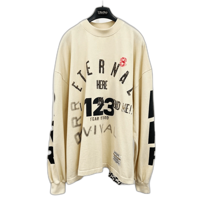 Fear of God Fear Of God x RRR123 Letter Print Sweatshirt-yf Size US M / EU 48-50 / 2 - 1 Thumbnail
