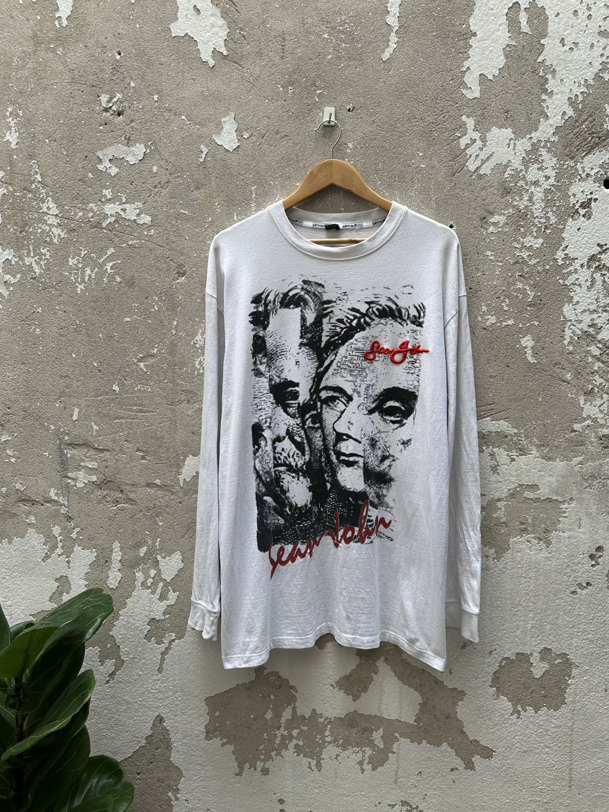 Sean John Vintage Sean John Art Embroidery Longsleeve Tees Size US XL / EU 56 / 4 - 1 Thumbnail