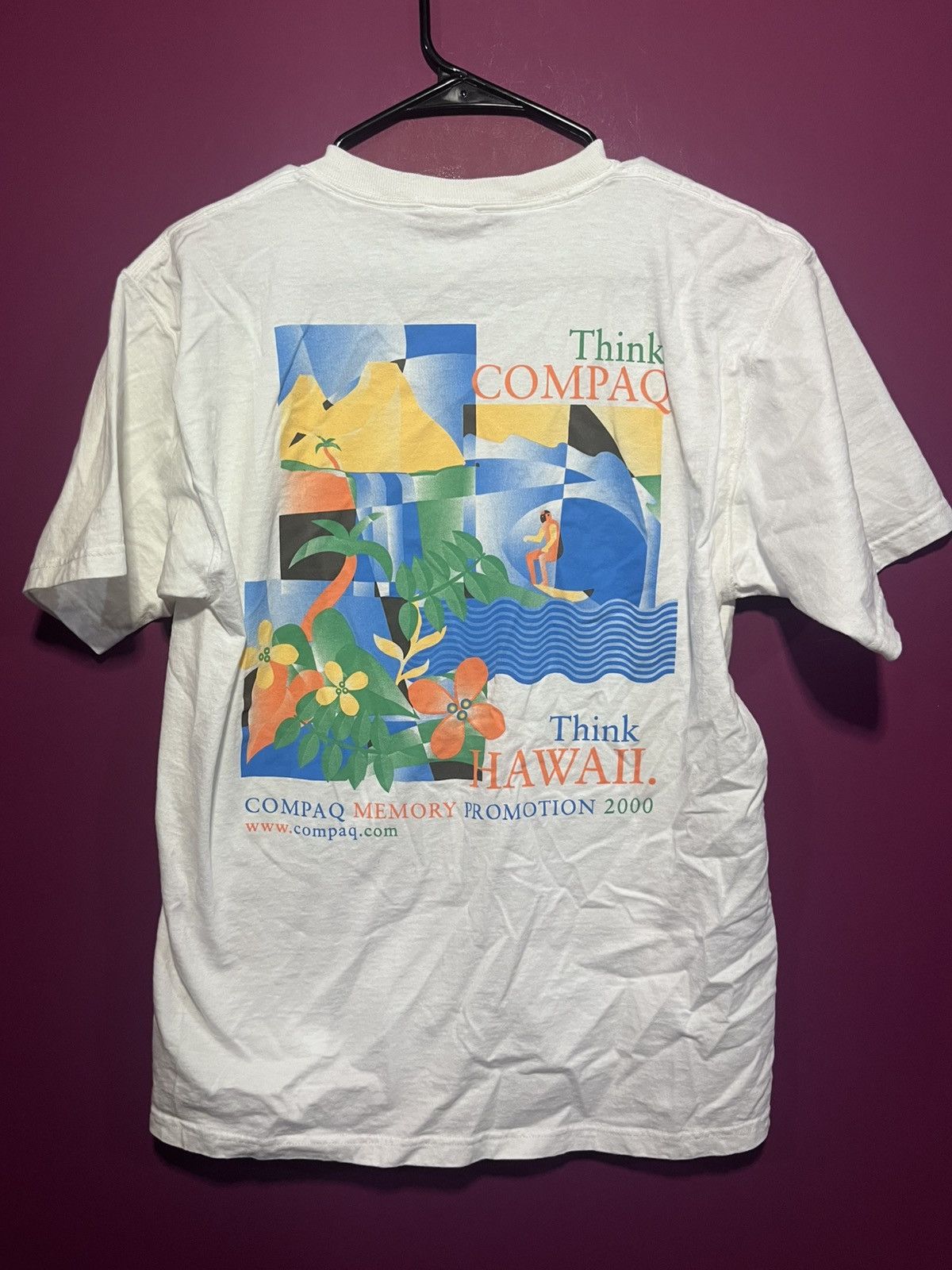Other × Vintage “Compaq” vintage tee Size US L / EU 52-54 / 3 - 5 Thumbnail