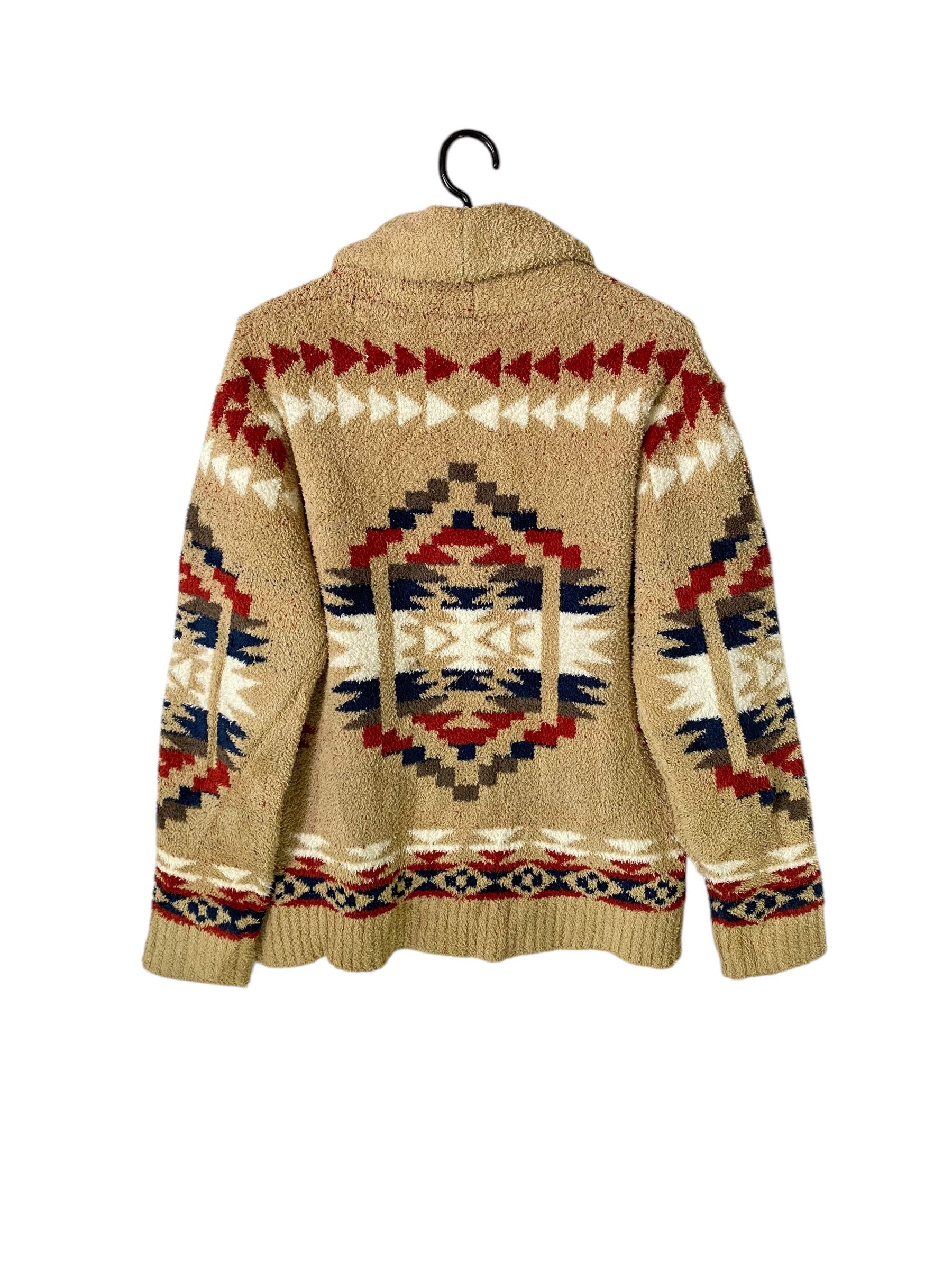 Retrofit Titicaca navajo aztec shawl collar deep pile fleece jacket Size US XS / EU 42 / 0 - 2 Thumbnail