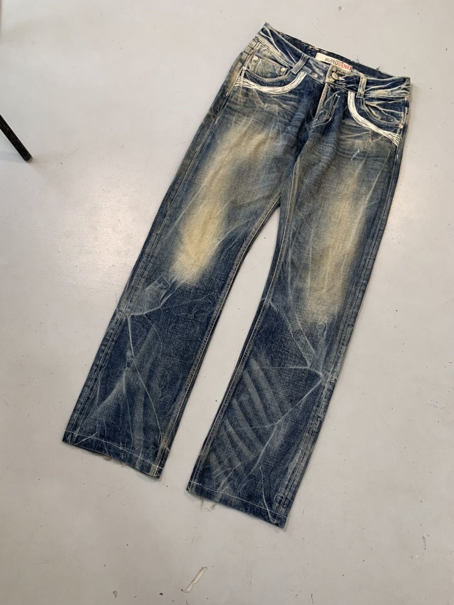 Japanese Brand Vintage Evisu inspired denim Size US 30 / EU 46 - 2 Thumbnail