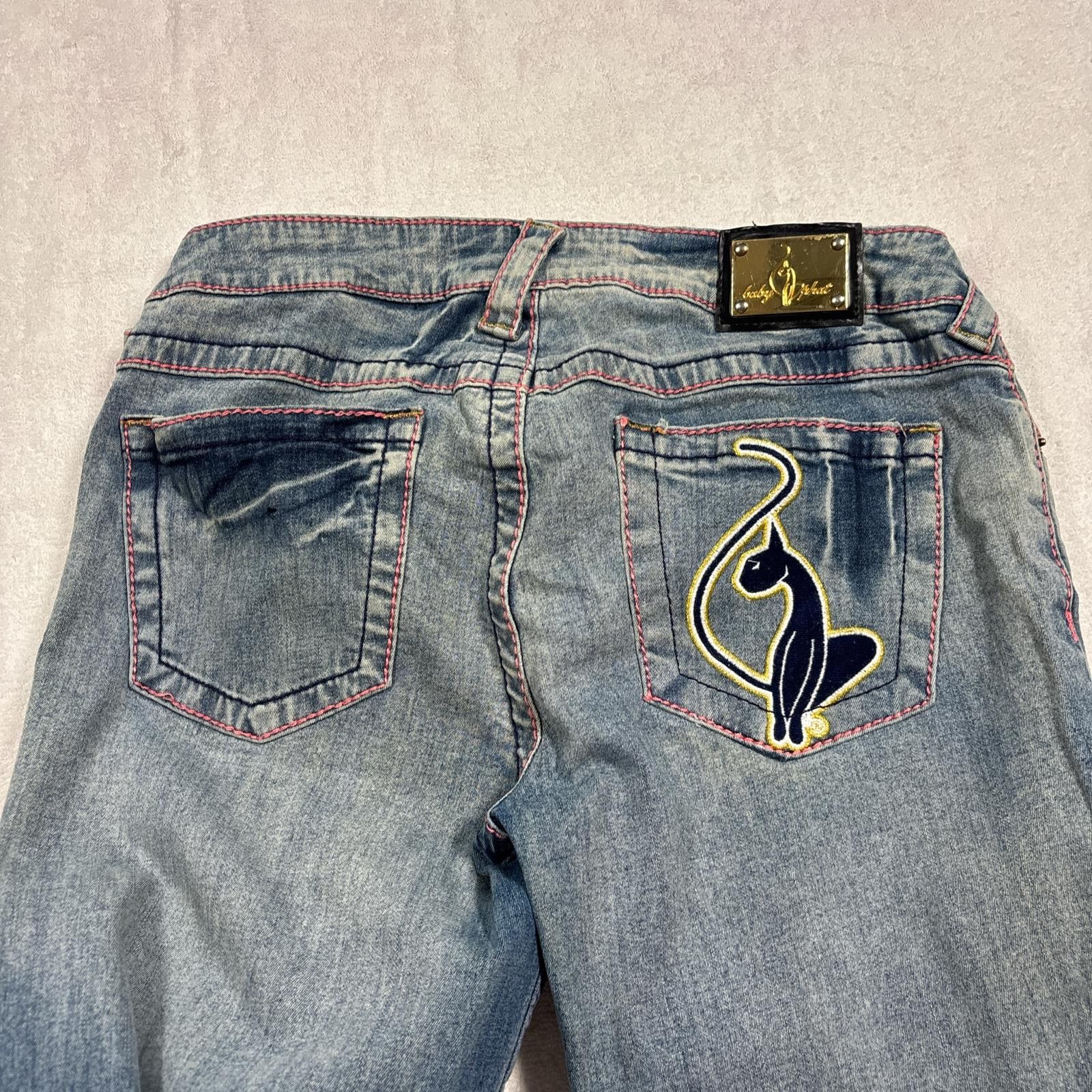 Other y2k pink baby phat light wash jeans Size 28" / US 6 / IT 42 - 3 Thumbnail
