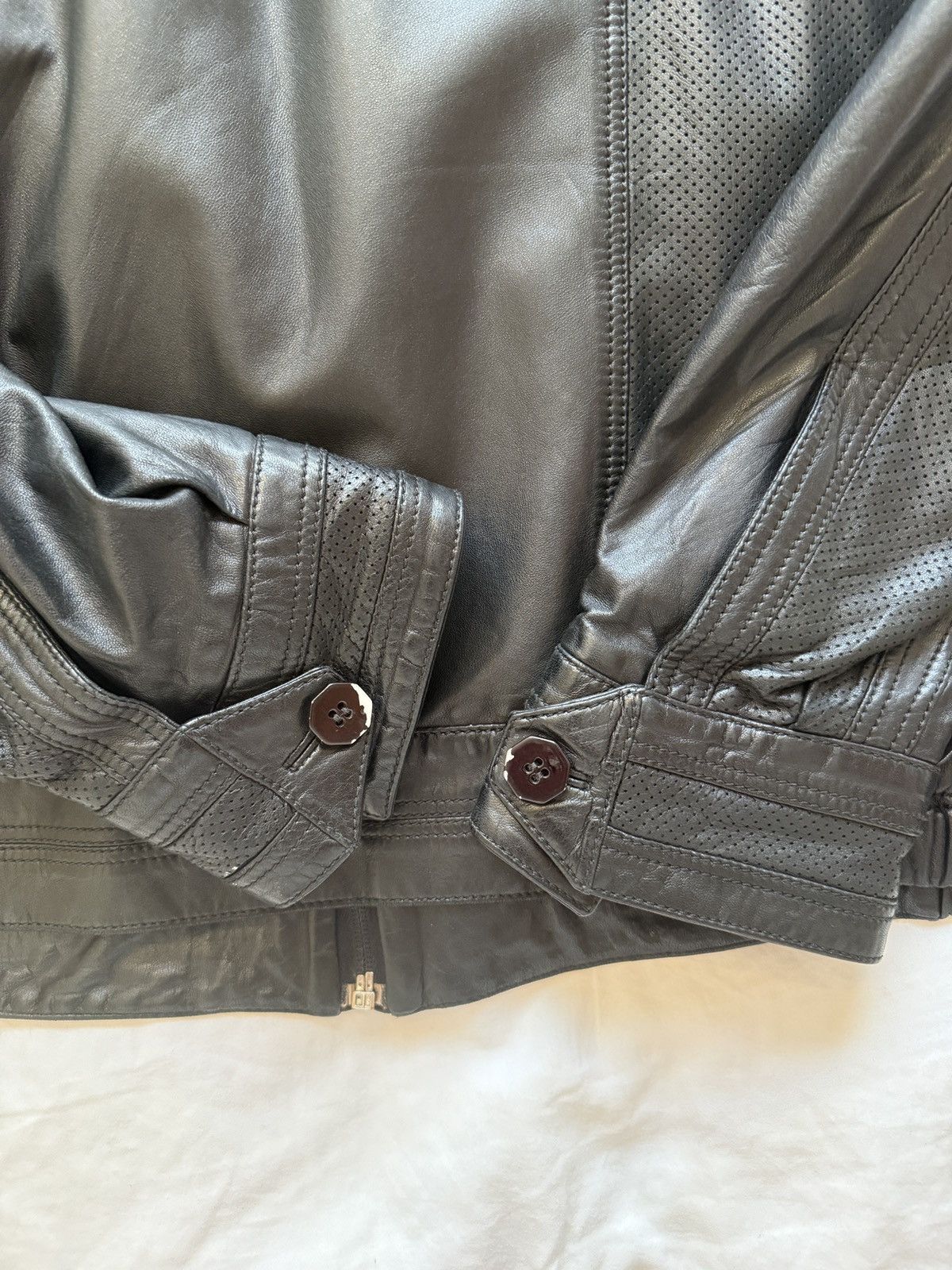 Stefano Ricci Stefano Ricci Leather Jacket Size US XXL / EU 58 / 5 - 8 Thumbnail