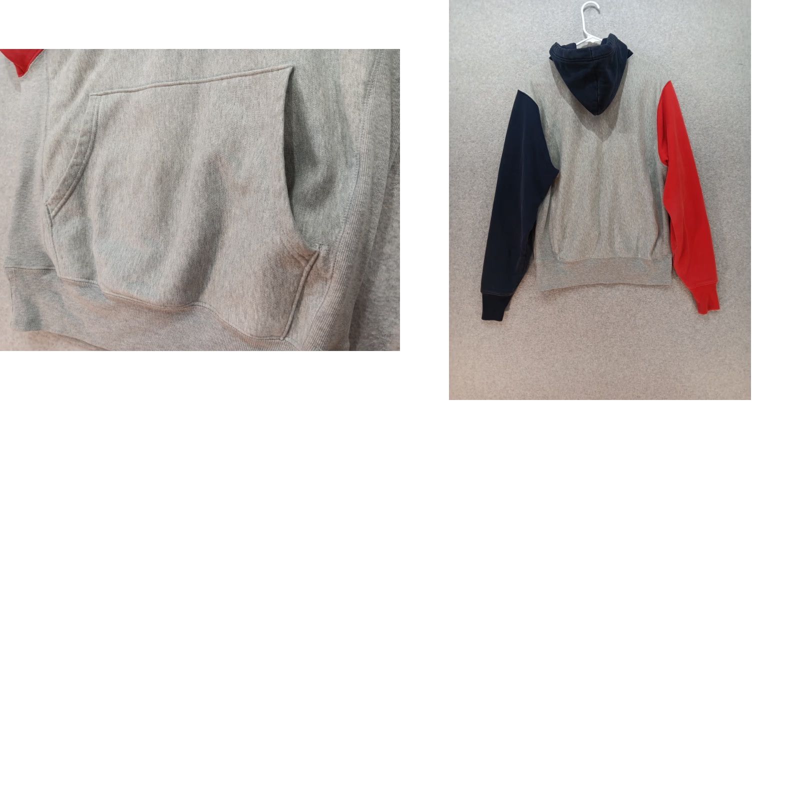 Champion Champion Hooded Sweatshirt Mens S Color Block Pullover Logo Embroidered All Seasons Gift: none Size US S / EU 44-46 / 1 - 9 Thumbnail