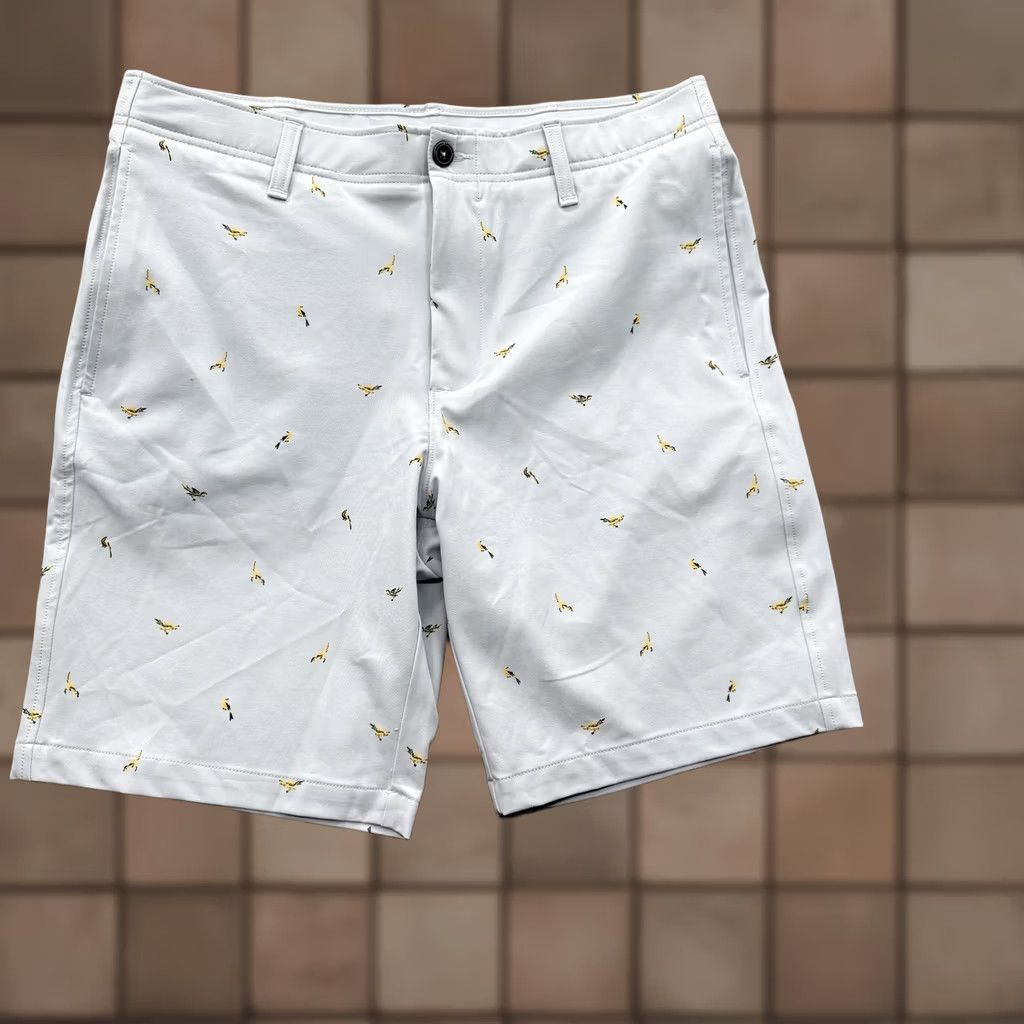 Under Armour Under Armour Shorts Mens 34 Blue Chino Stretch 10 Inseam Animal Print Size US 34 / EU 50 - 1 Thumbnail