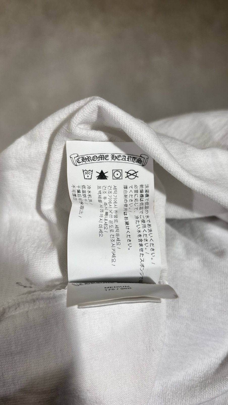 Chrome Hearts GRP Y NOT Long Sleeve