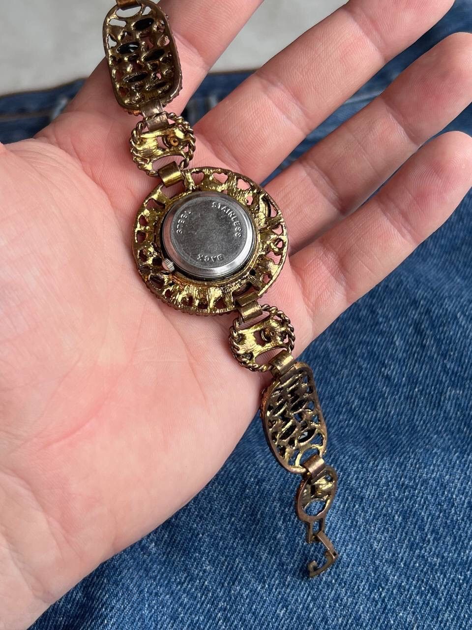 Japanese Brand × Vintage Vintage Japanese style Crystals futuristic Watch Bracelet Size ONE SIZE - 5 Thumbnail