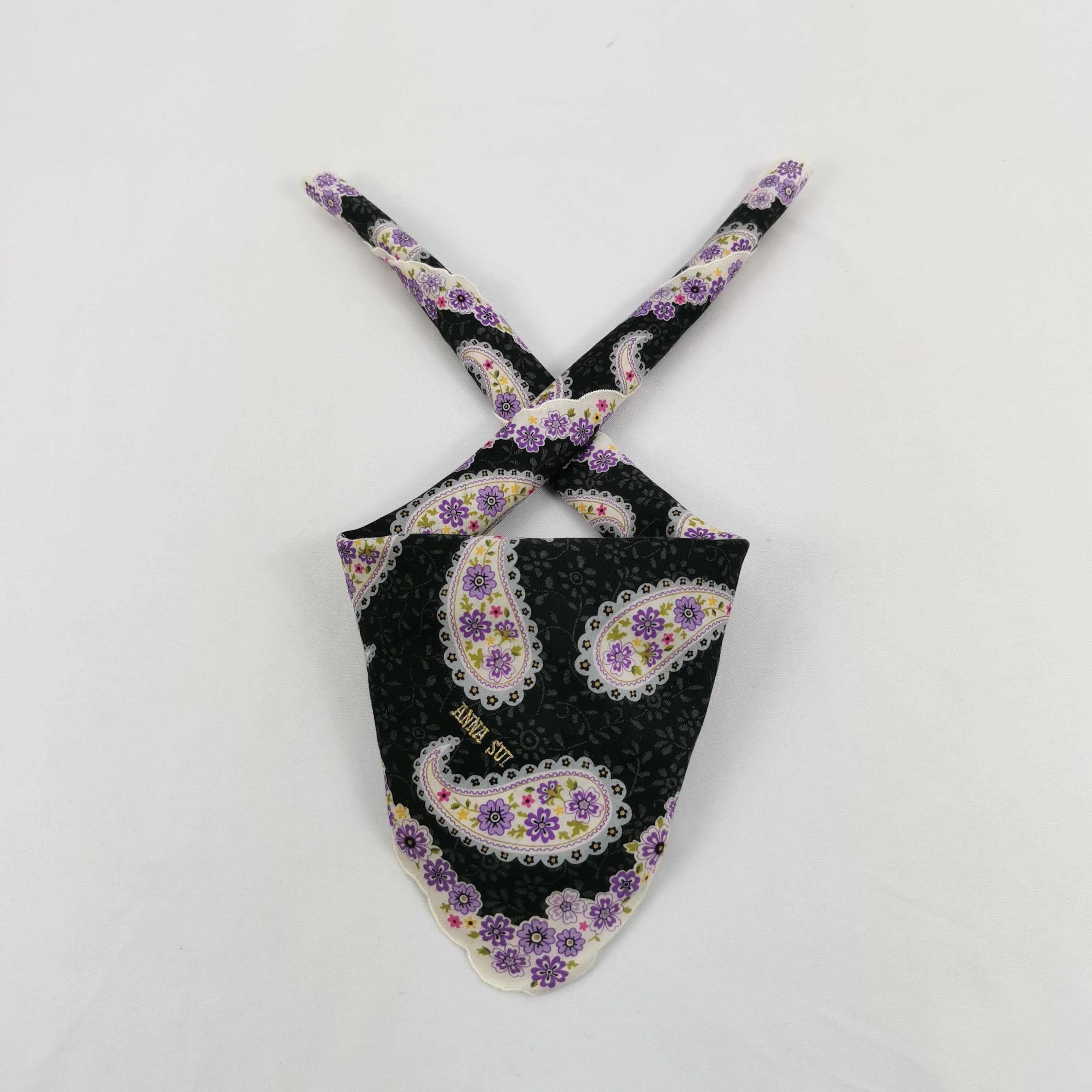 Anna Sui × Vintage Vintage Anna Sui Handkerchief Neckerchief Bandana Size ONE SIZE - 1 Thumbnail