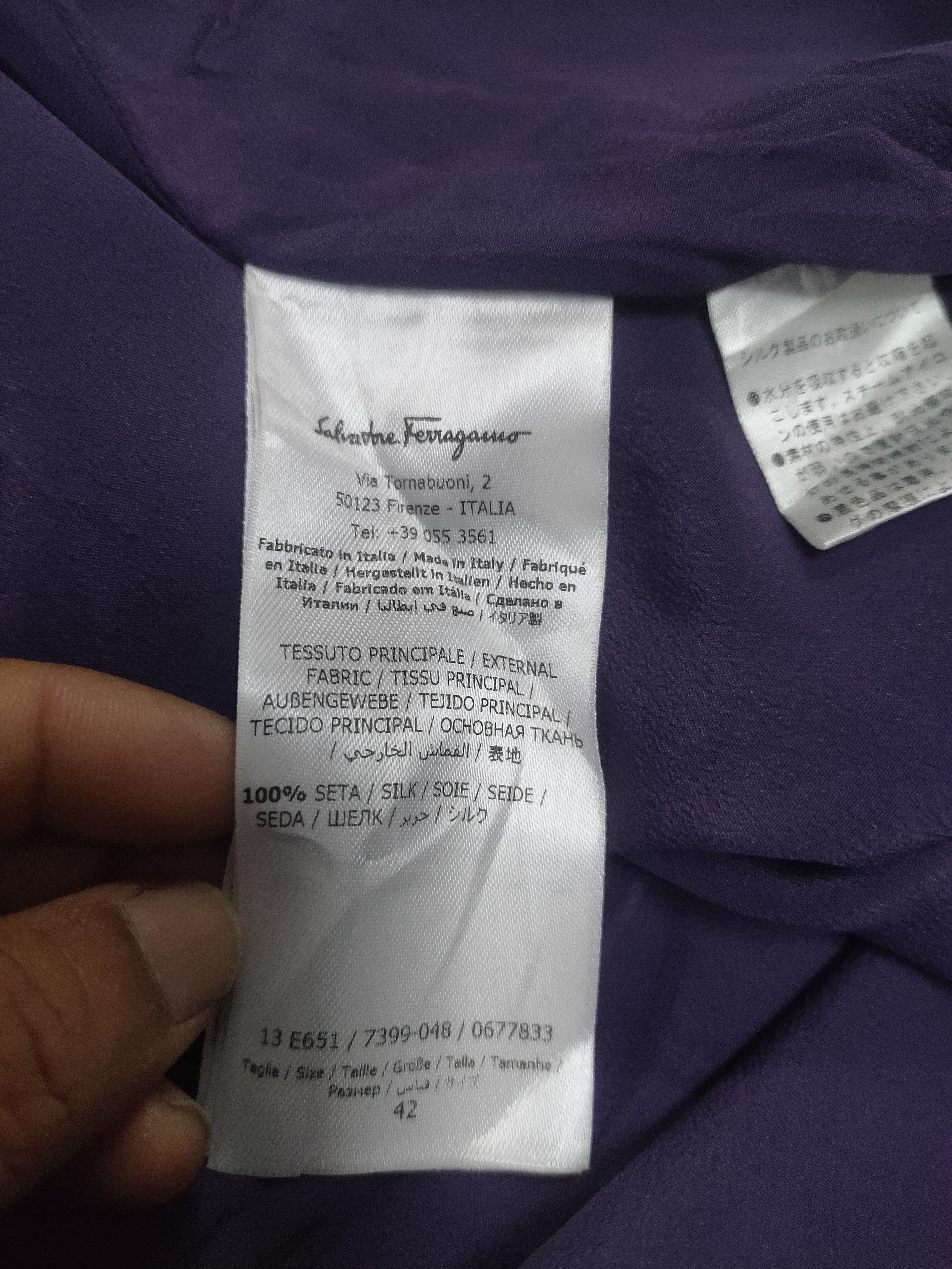 Salvatore Ferragamo Salvatore Ferragamo mini dress Size M / US 6-8 / IT 42-44 - 5 Thumbnail