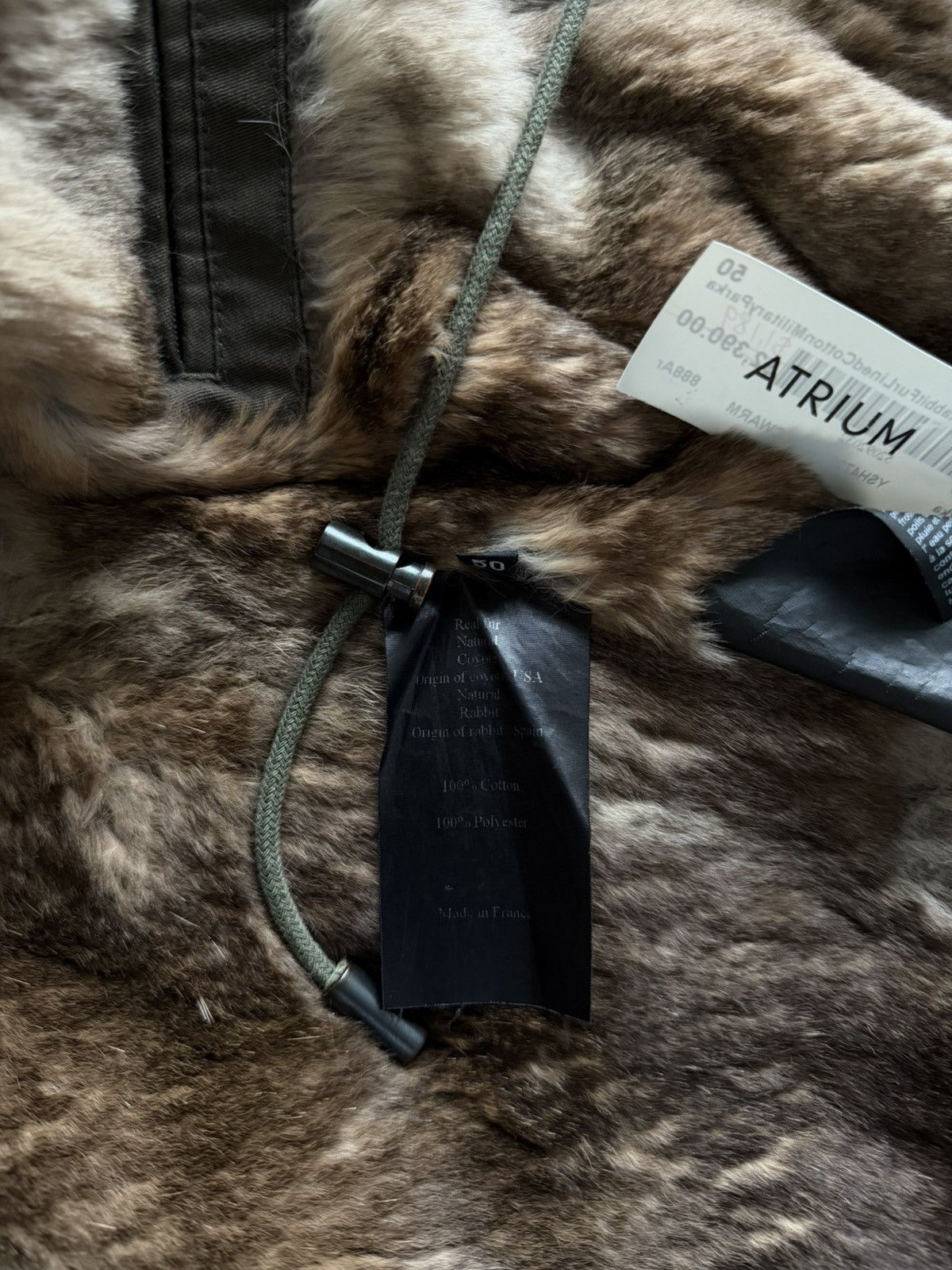 Yves Salomon Iconic Coyote & Rabbit Fur Parka Size US M / EU 48-50 / 2 - 4 Thumbnail