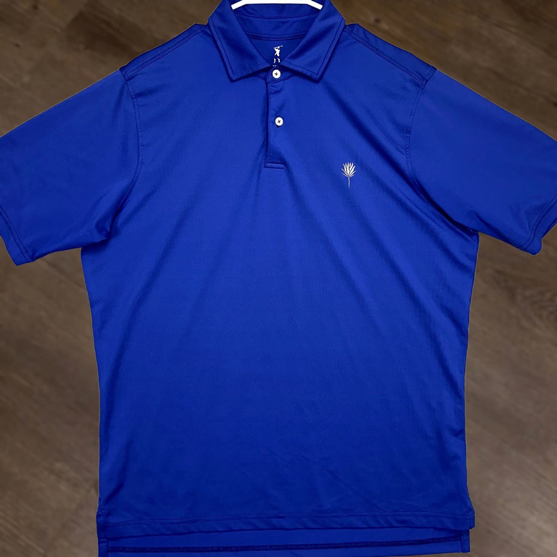 Vintage Fairway & Greene Golf Polo Shirt Men Large Blue Athletic Stretch Logo Rugby Short Sleeve Chest 47 Inches Solid Pattern VINTAGE? No (not vintage) Size US L / EU 52-54 / 3 - 1 Thumbnail