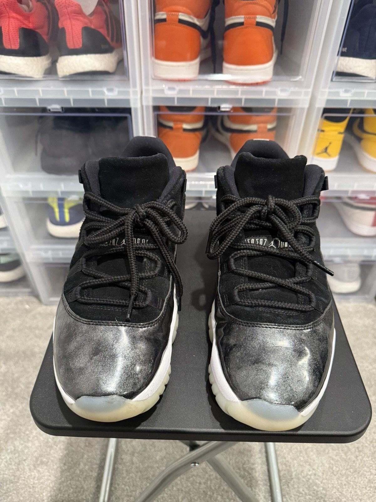 Jordan Brand Jordan 11 Retro Low - Barons - 2017 Size US 10.5 / EU 43-44 - 5 Thumbnail