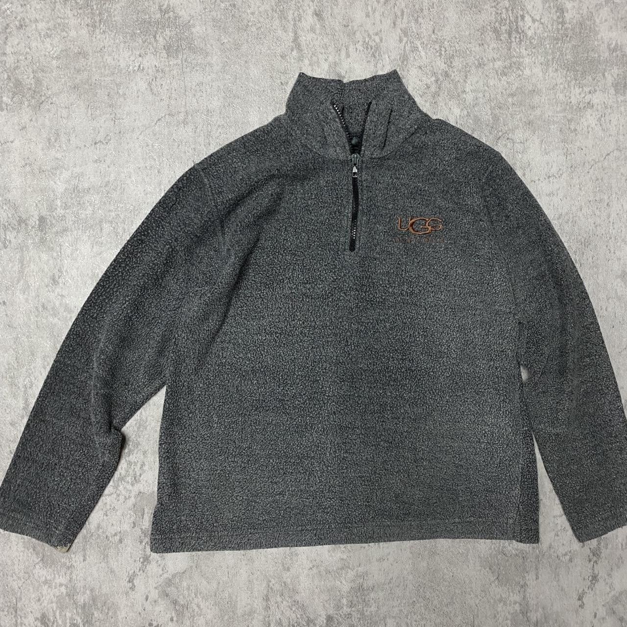 Other Grey UGG fleece pullover with embroidered logo Size US S / EU 44-46 / 1 - 1 Thumbnail
