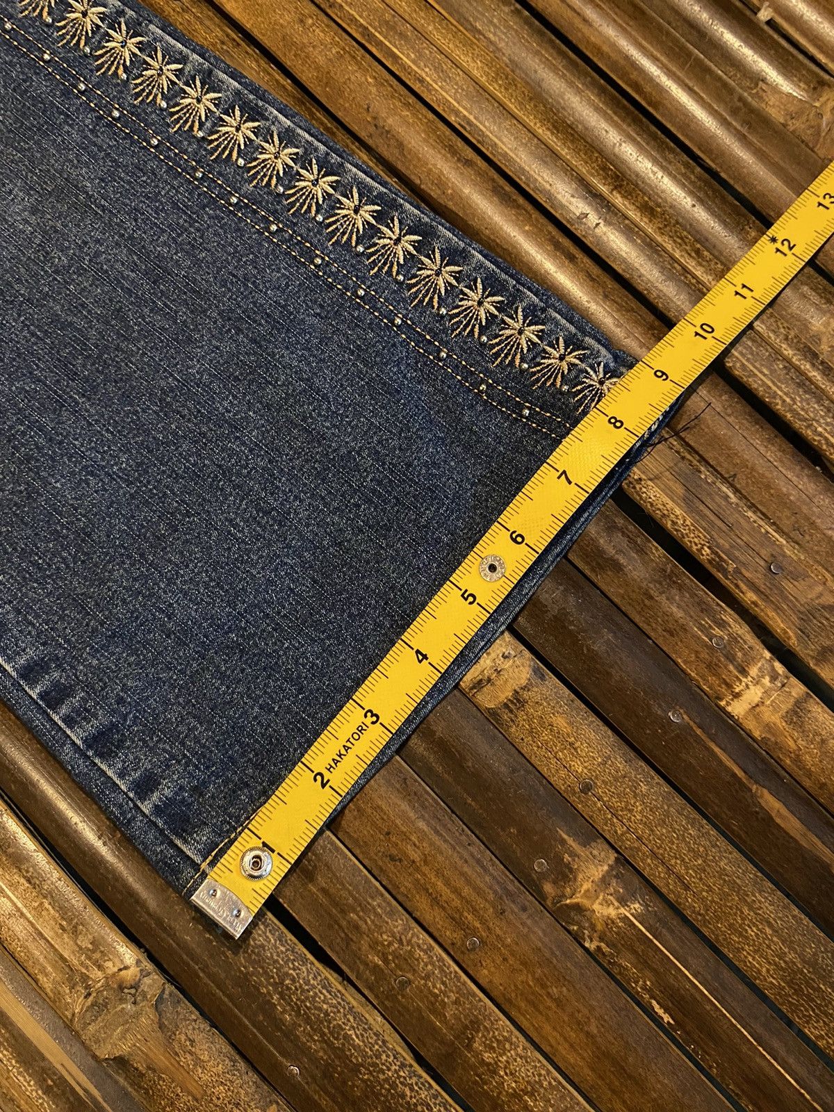 Japanese Brand SHY GER DENIM PANTS Size 30" / US 8 / IT 44 - 16 Thumbnail