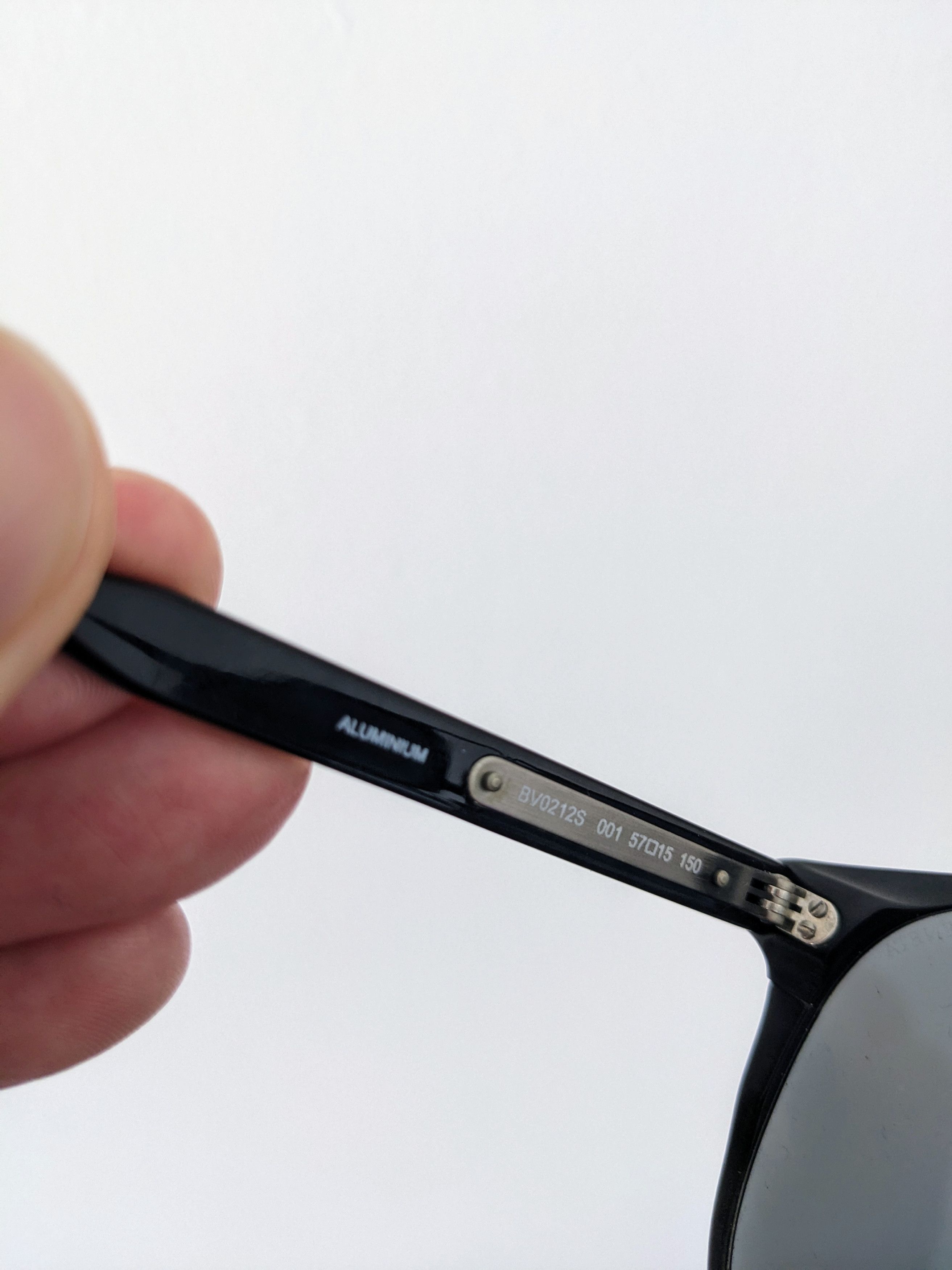 Bottega Veneta Aviator Aluminium Black Sunglasses Size ONE SIZE - 7 Thumbnail