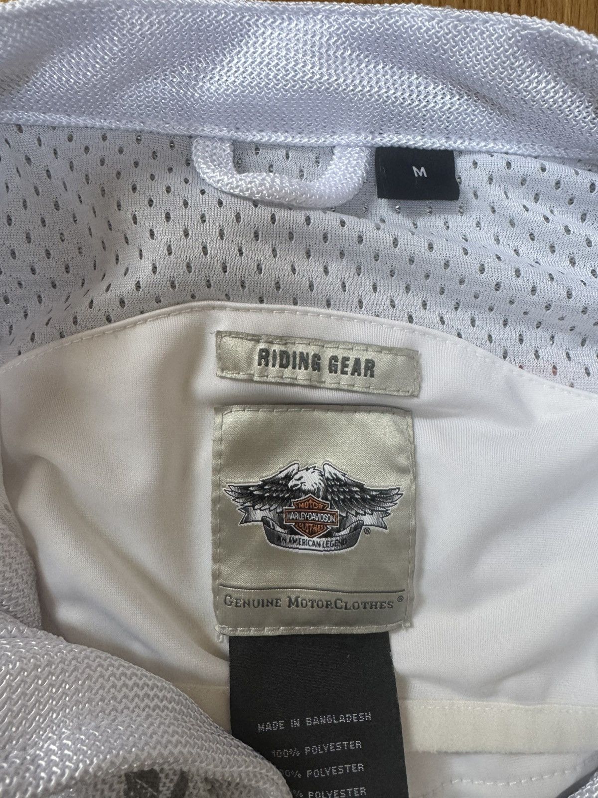 Harley Davidson Vintage Harley-Davidson Women’s Mesh Racing Jacket - Medium Size M / US 6-8 / IT 42-44 - 7 Thumbnail