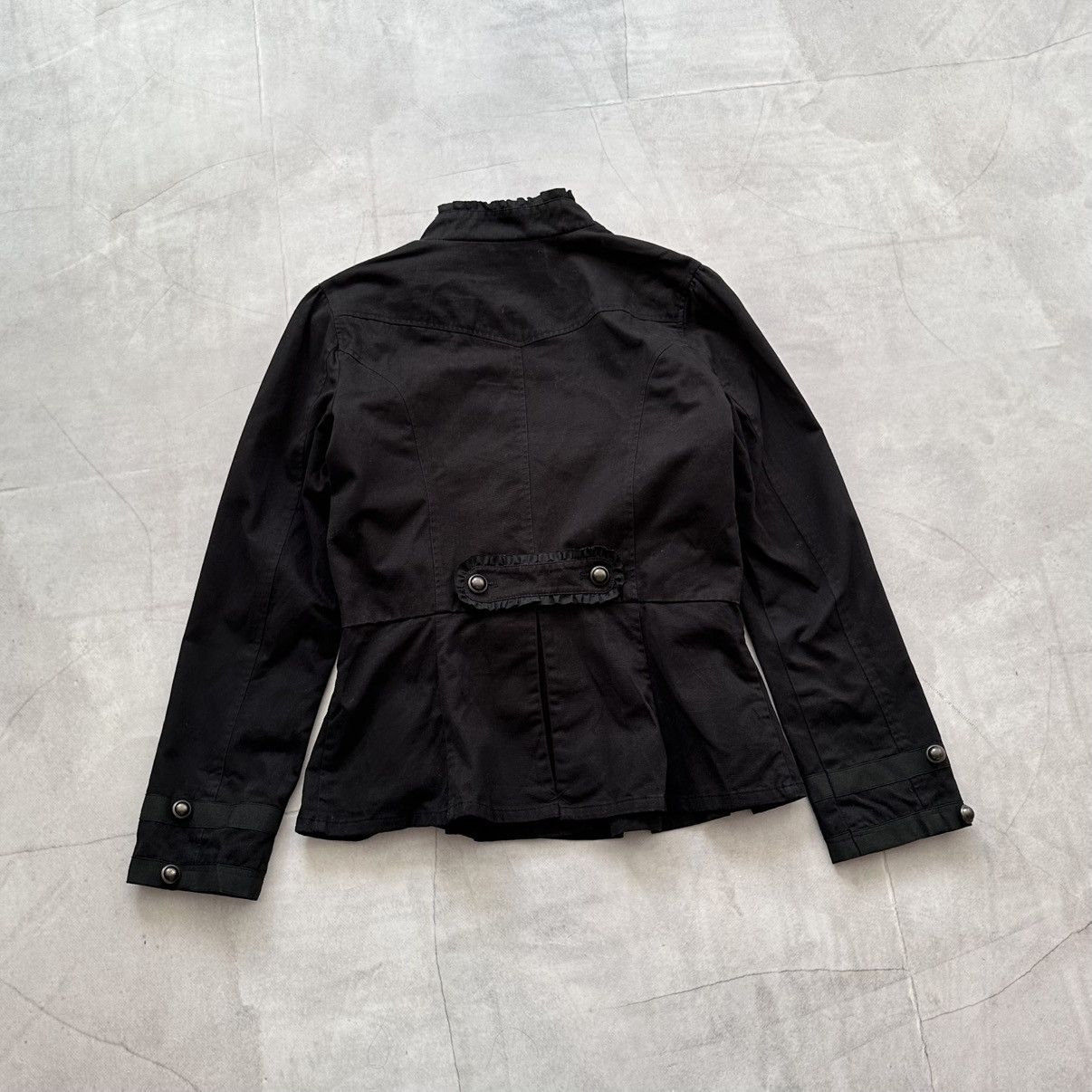 Hysteric Glamour × Undercover 00s Napoleon Military Jacket Gothic Frills PPFM LGB YSL Vibe Size L / US 10 / IT 46 - 8 Thumbnail