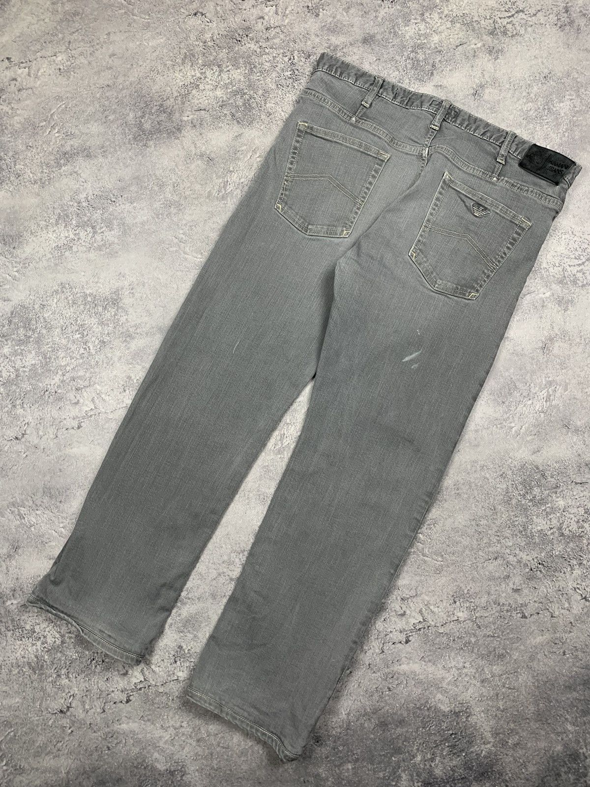 Emporio Armani Vintage Y2K Armani Jeans Jeans Pants Regular Fit Size 34 Size US 34 / EU 50 - 1 Thumbnail