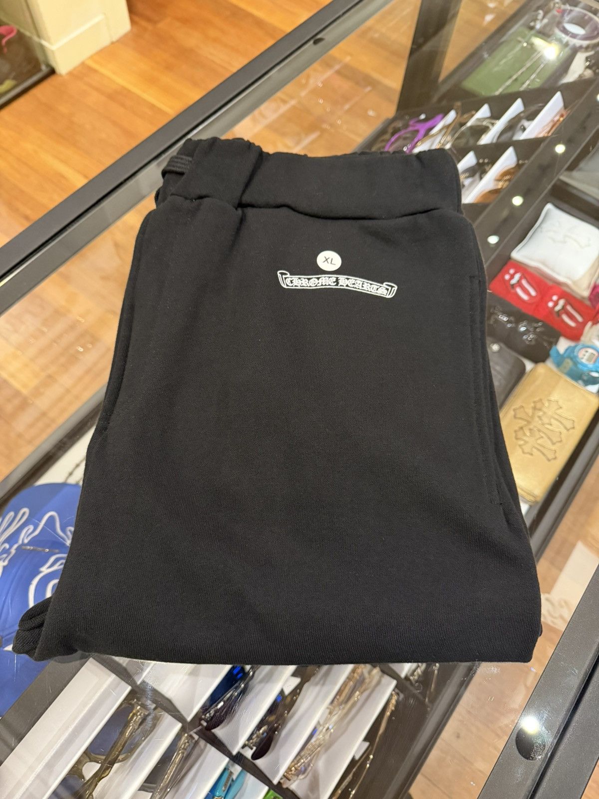 Chrome Hearts Chrome Hearts Leg Print Scroll Sweatpants - Black Size US 36 / EU 52 - 7 Thumbnail