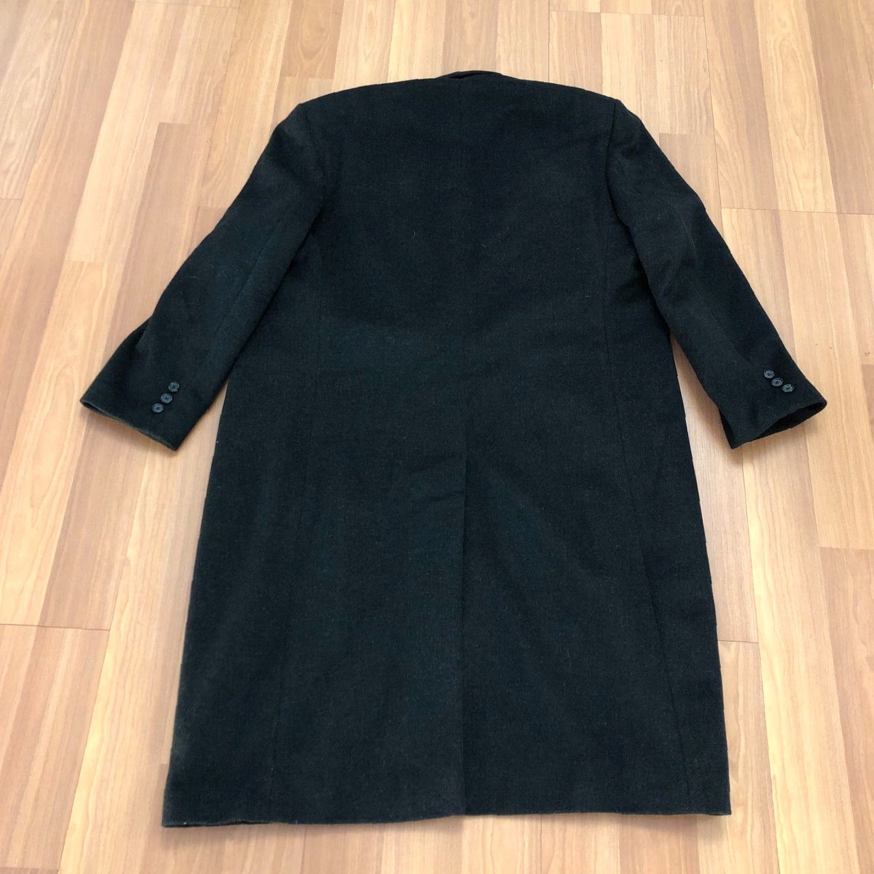 Vintage VINTAGE Bert Pulitzer Pea Coat Jacket 44R REG Wool Cashmere Nylon Mens Gray MINT Size US S / EU 44-46 / 1 - 7 Thumbnail