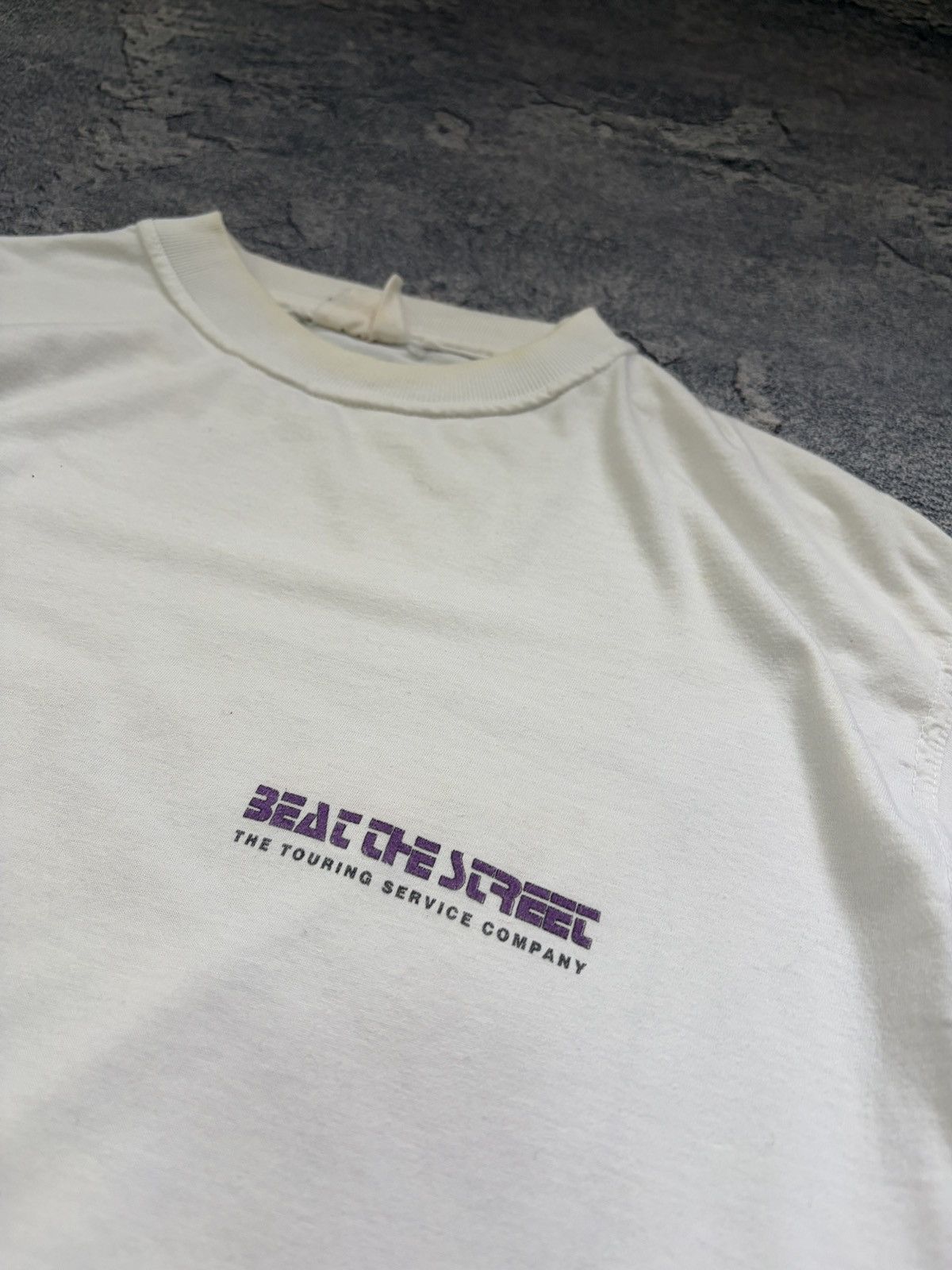 Vintage Vtg Beat The Street Touring Service T-Shirt Single Stitch Size US XL / EU 56 / 4 - 11 Thumbnail