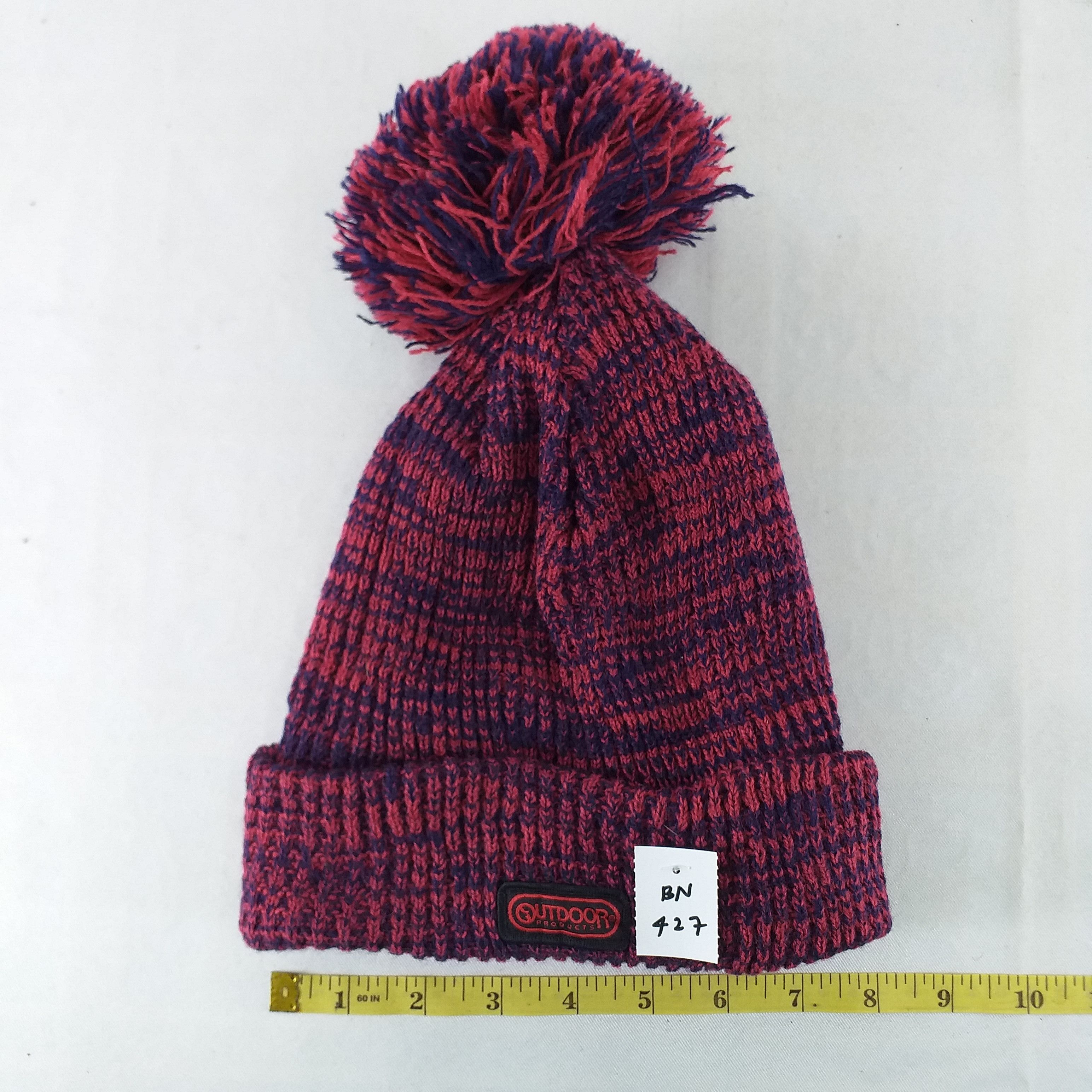 Japanese Brand Outdoor Products Plain Snow Cap Beanie Hat -BN427 Size ONE SIZE - 4 Thumbnail