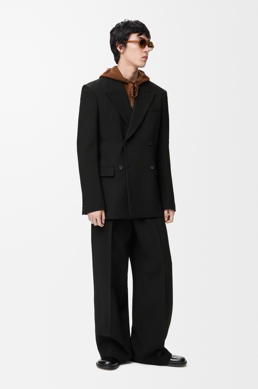 Loewe o1w1db10426 Jackets in Black Size L / US 10 / IT 46 - 2 Thumbnail