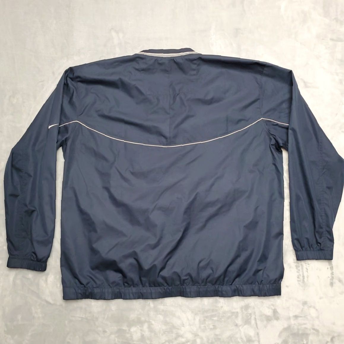 Nike Nike Jacket Mens XL Blue Wind Pullover Clima Fit V Neck Golf Phantom Hills Size US XL / EU 56 / 4 - 6 Thumbnail