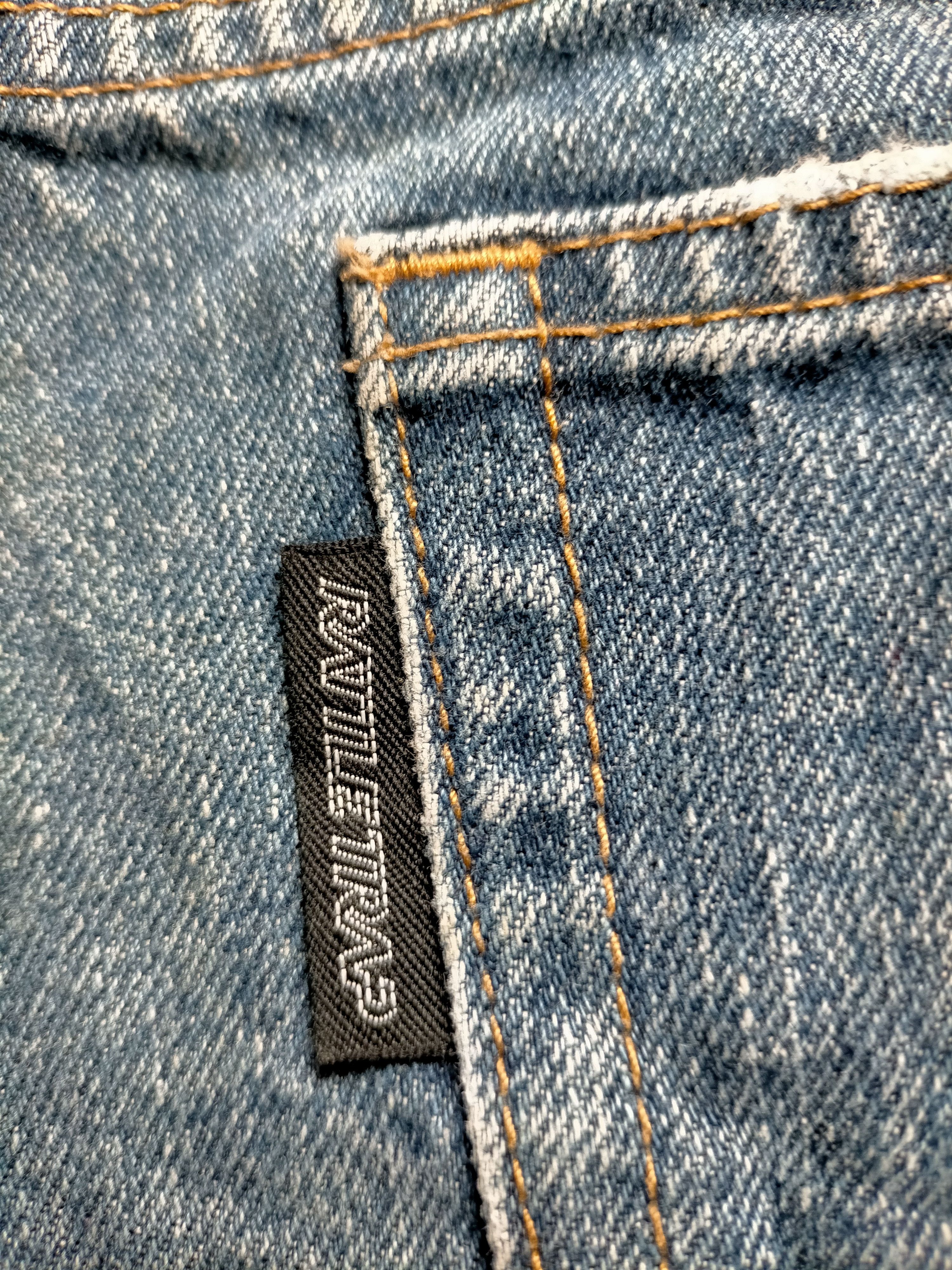 Hysteric Glamour Rattle Trap Japanese Patchwork Blue Jeans Size US 32 / EU 48 - 19 Thumbnail