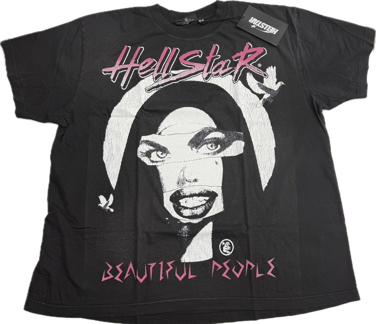 HELLSTAR Hellstar Beautiful People T-shirt Size US XXL / EU 58 / 5 - 1 Thumbnail