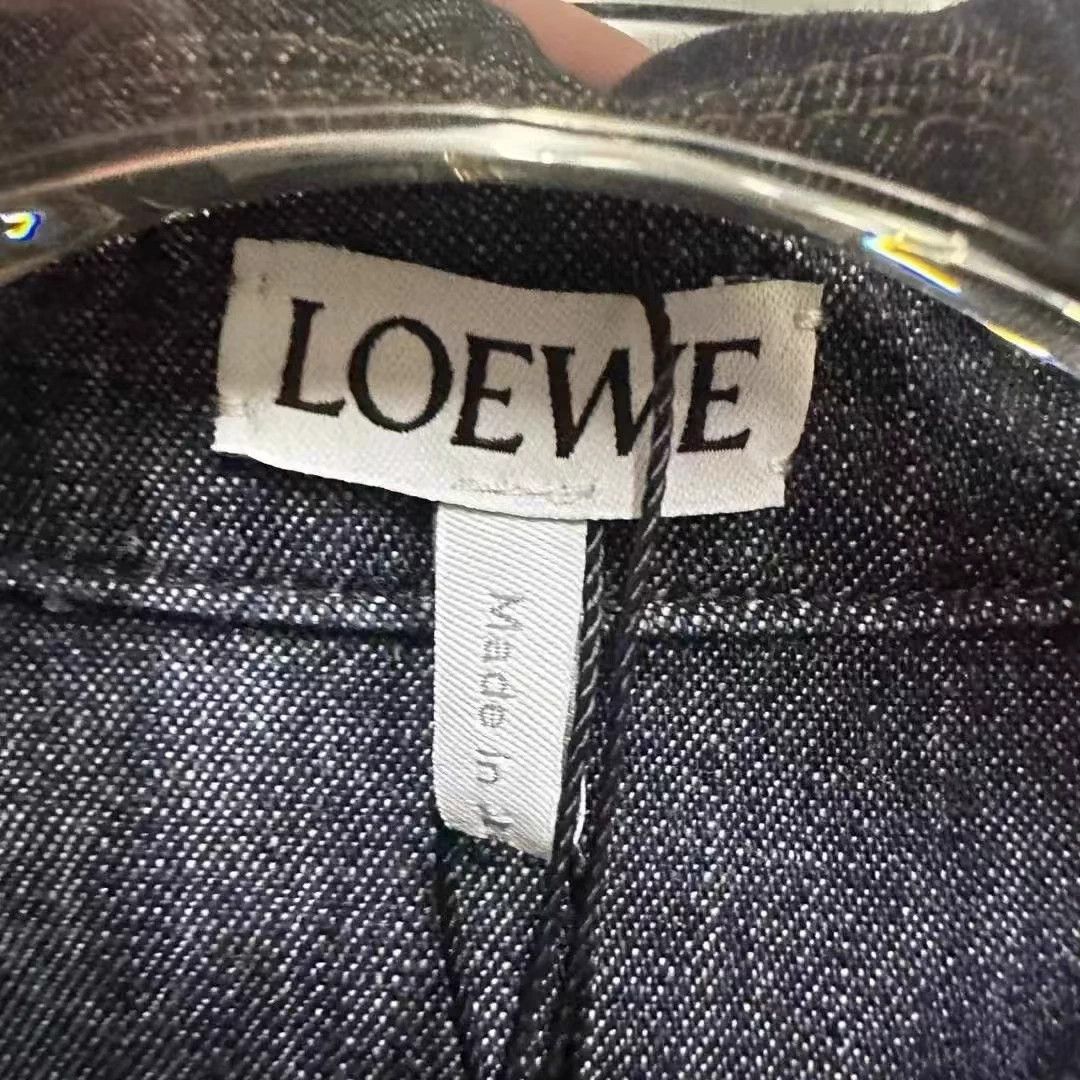 Loewe Loewe Logo Pocket Denim Jacket 38 Size US XXS / EU 40 - 2 Thumbnail