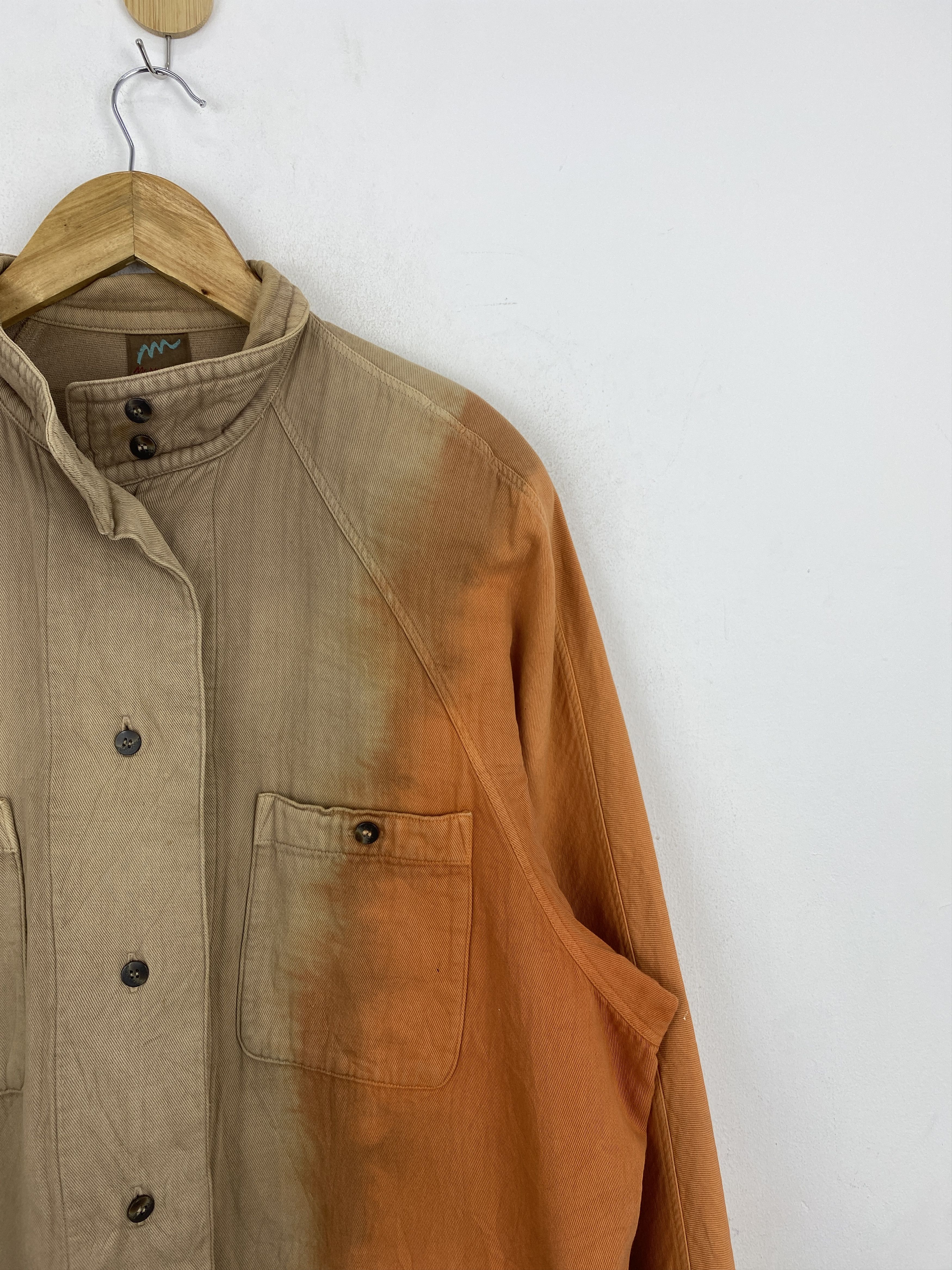 Michiko Koshino Vintage Mr.Michiko Sun Faded Button Up Jacket J1880 Size US XL / EU 56 / 4 - 8 Thumbnail
