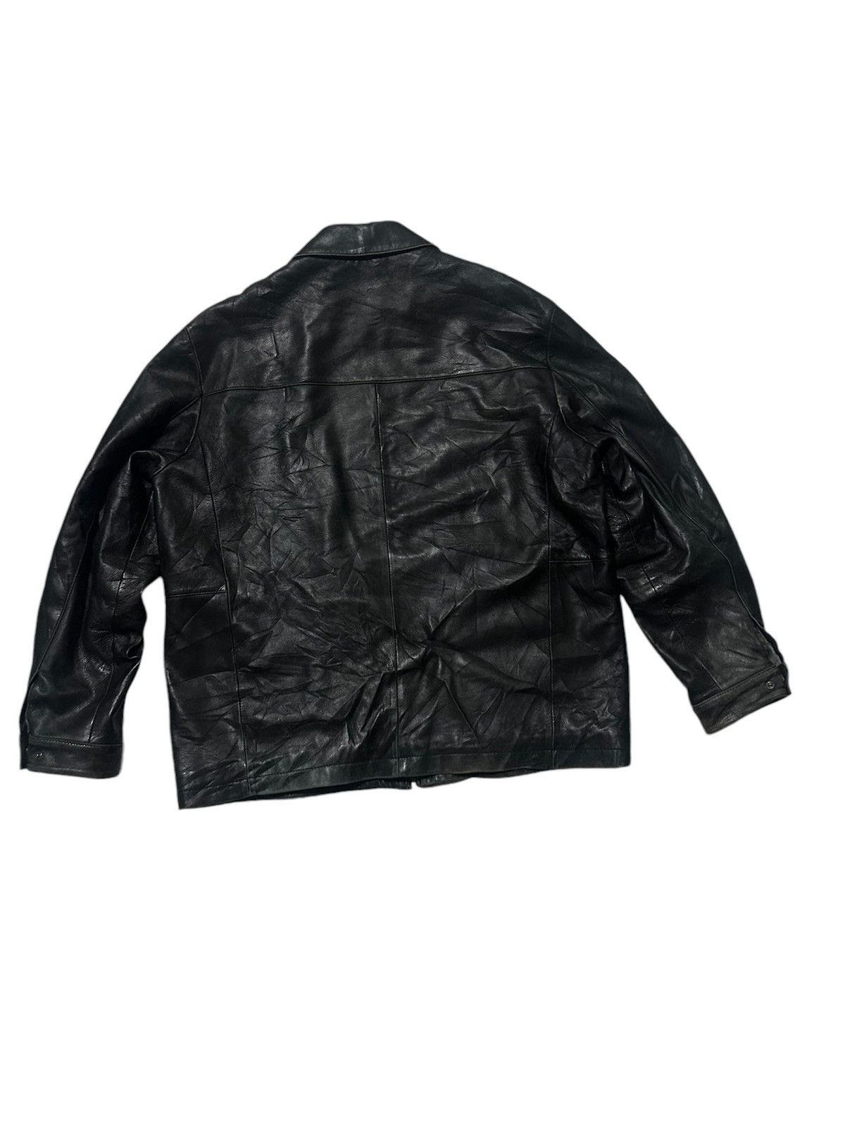 KMRii leather jacket by arnold palmer Size US L / EU 52-54 / 3 - 5 Thumbnail