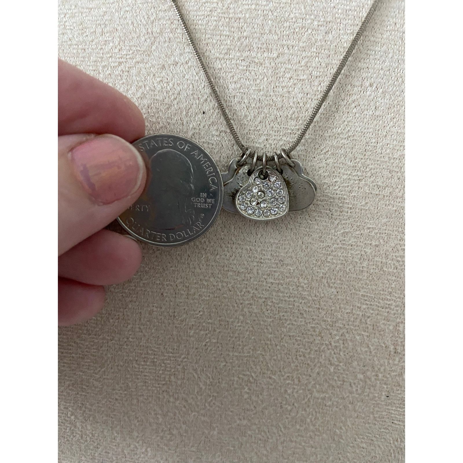 Other Heart charm necklace Size ONE SIZE - 2 Thumbnail