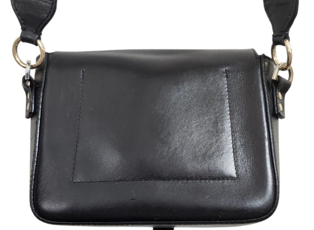 Sophie Hulme SOPHIE HULME Black Smooth Matte Leather Crossbody Bag Size ONE SIZE - 6 Thumbnail