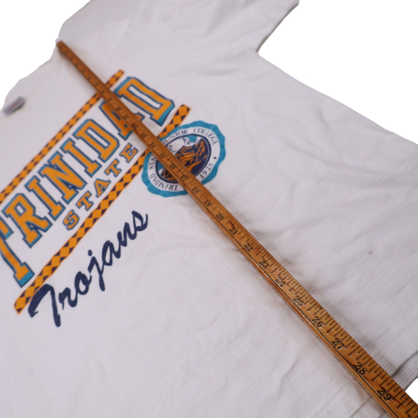 NCAA × Vintage Vintage Trinidad State Trojans Graphic T Shirt Size US XL / EU 56 / 4 - 10 Thumbnail