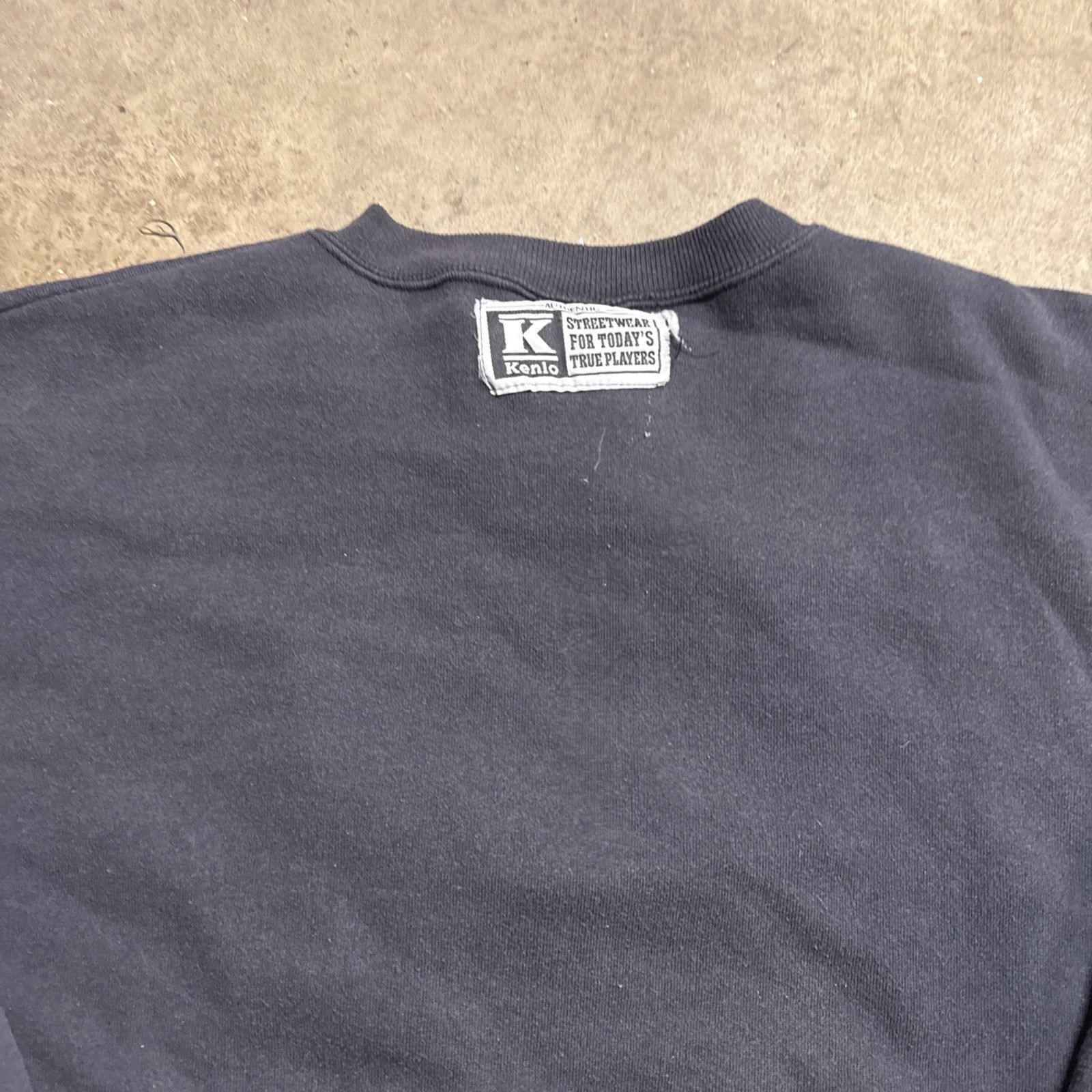 Rap Tees Vintage Rap Sweatshirt Mens 2XL Black 90s Karl Kani Kenlo Size US XXL / EU 58 / 5 - 7 Thumbnail