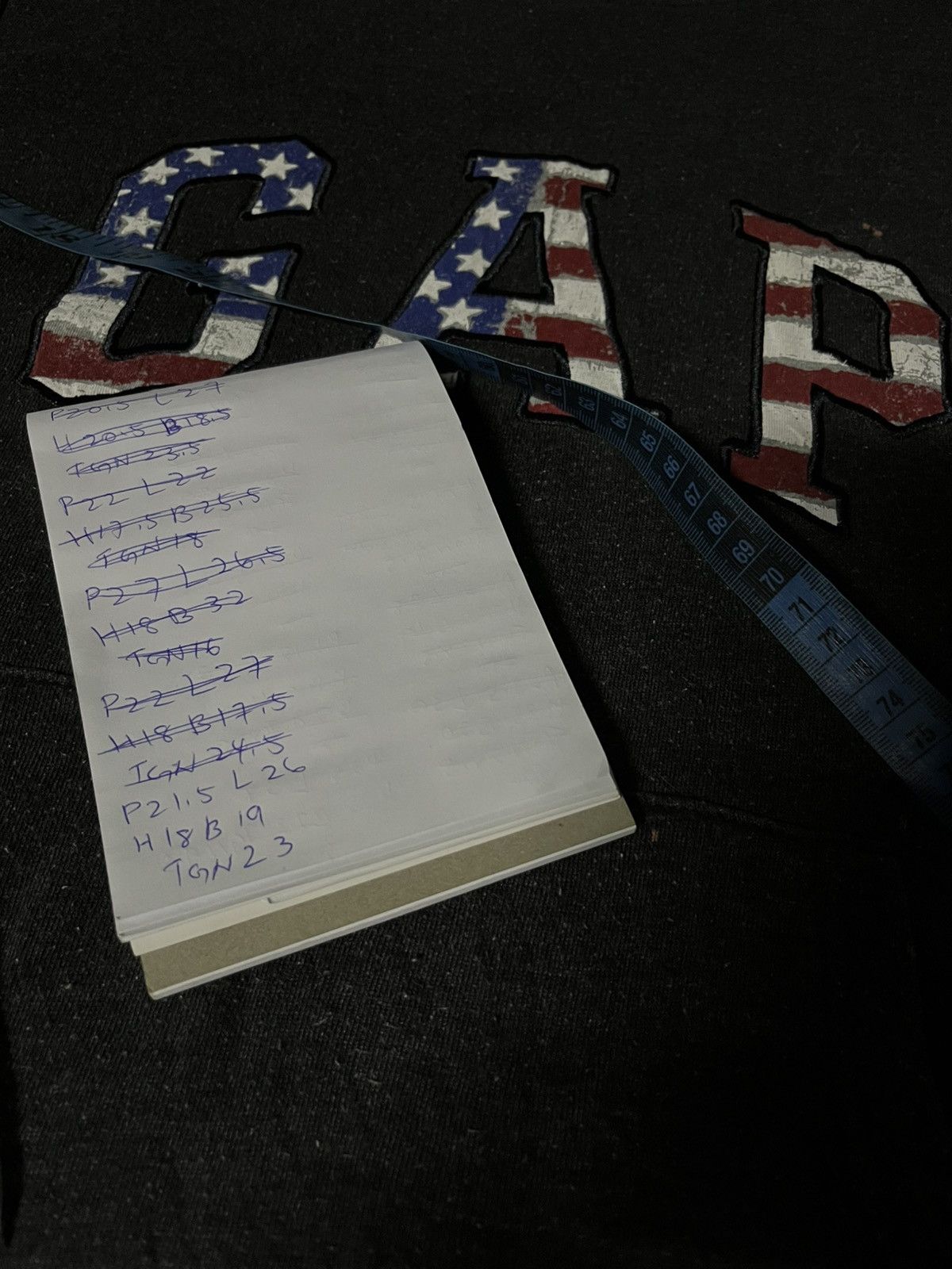 Gap × If Six Was Nine ⚡️CYBER24⚡️GAP Spell Out American Flag Hoodie Size US S / EU 44-46 / 1 - 7 Thumbnail