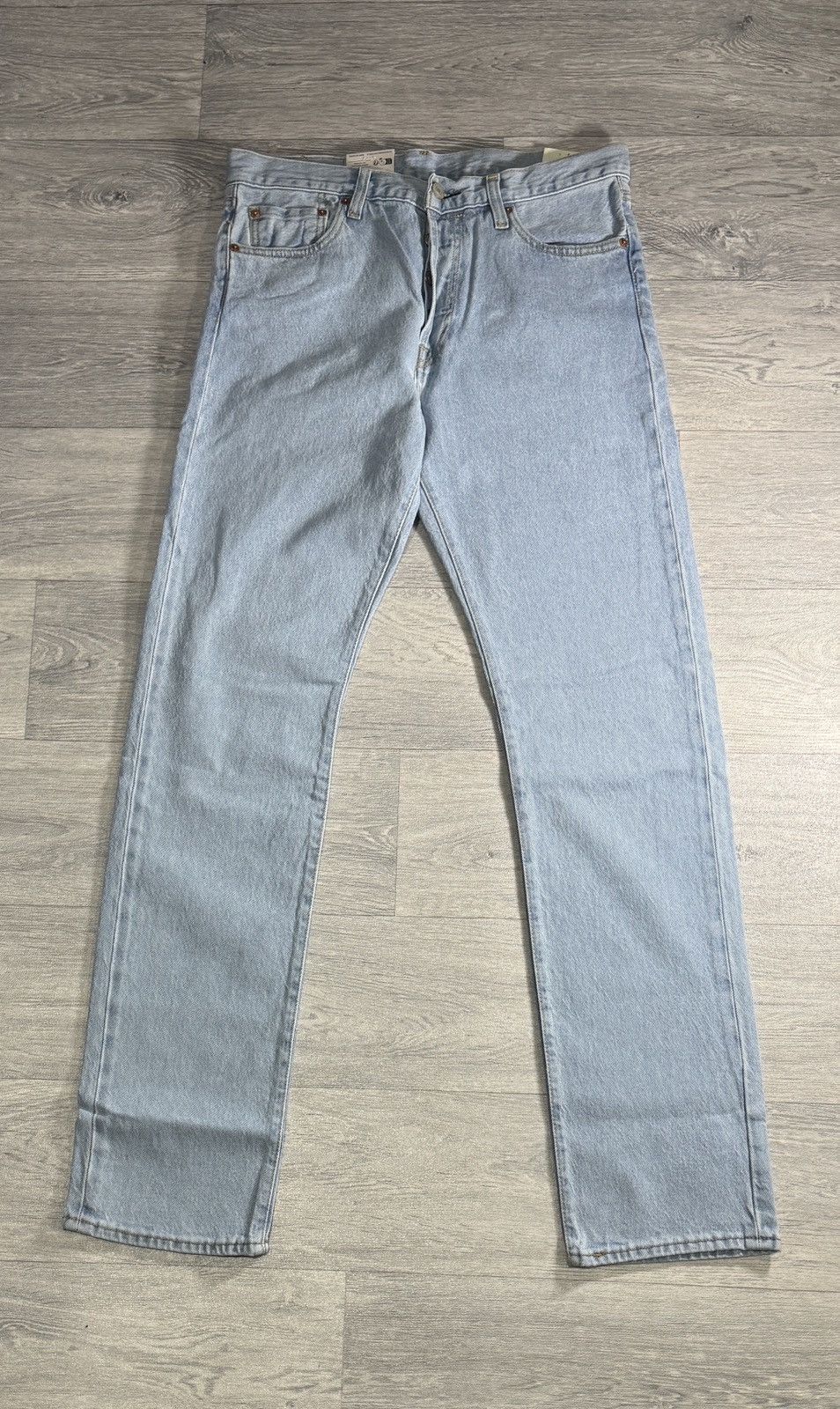 Levi's Levi’s 501 Thermodapt Jeans in light blue – W30 L34 Size US 30 / EU 46 - 2 Thumbnail