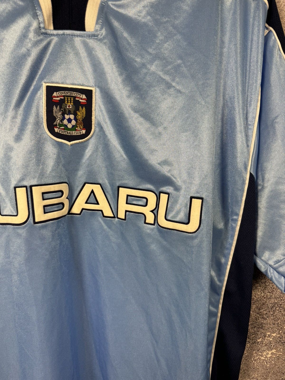 Vintage 90’s Vintage Coventry City 1999/00 Home Soccer Jersey Medium Size US XL / EU 56 / 4 - 5 Thumbnail