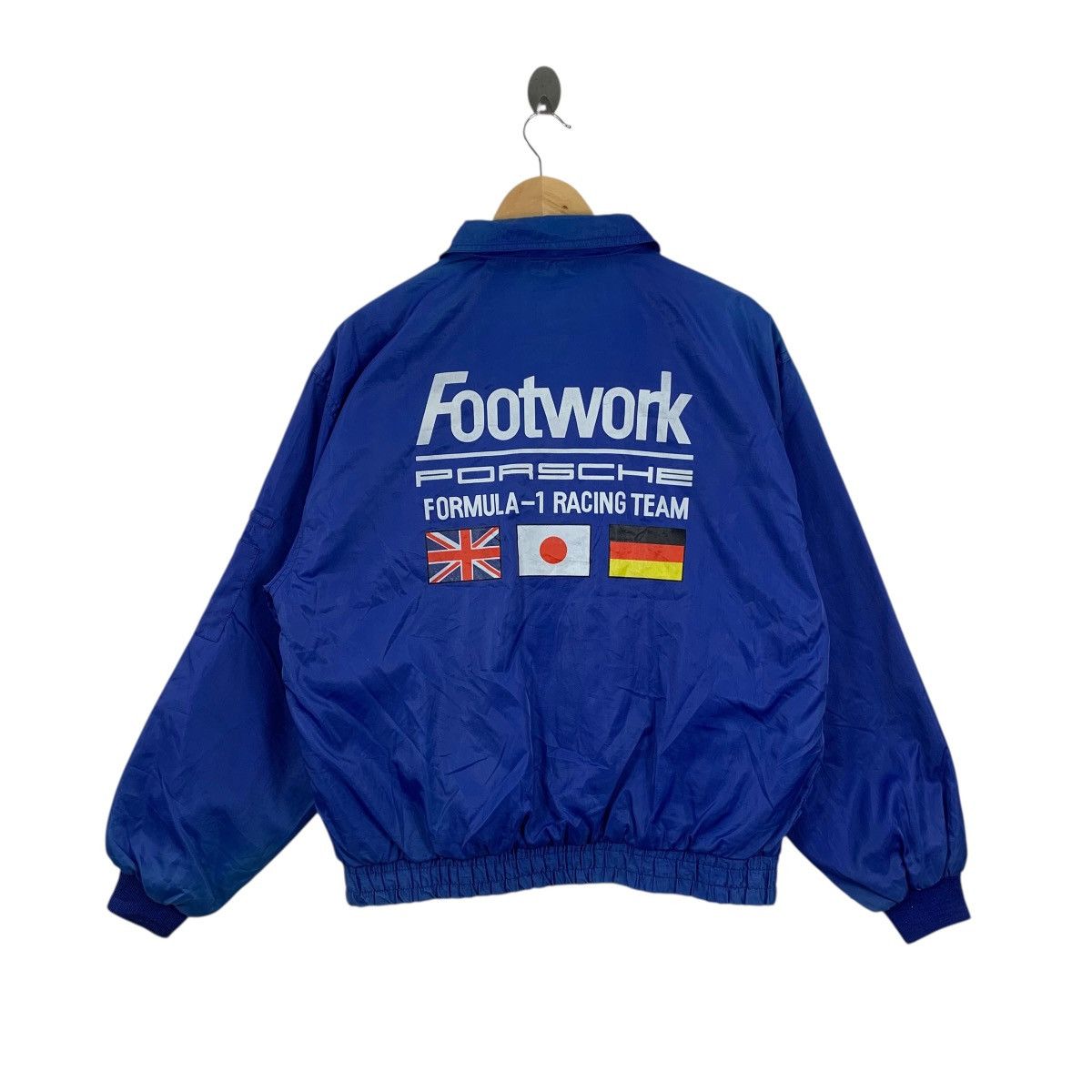 Vintage Vintage FOOTWORK PORSCHE FORMULA 1 Racing Team Jacket Coat Size US M / EU 48-50 / 2 - 1 Thumbnail