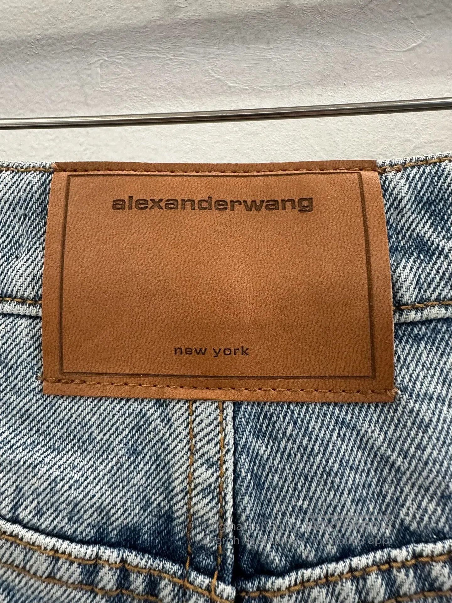 Alexander Wang Alexander Wang Women's Blue Denim Shorts 26. Size 26" / US 2 / IT 38 - 5 Thumbnail