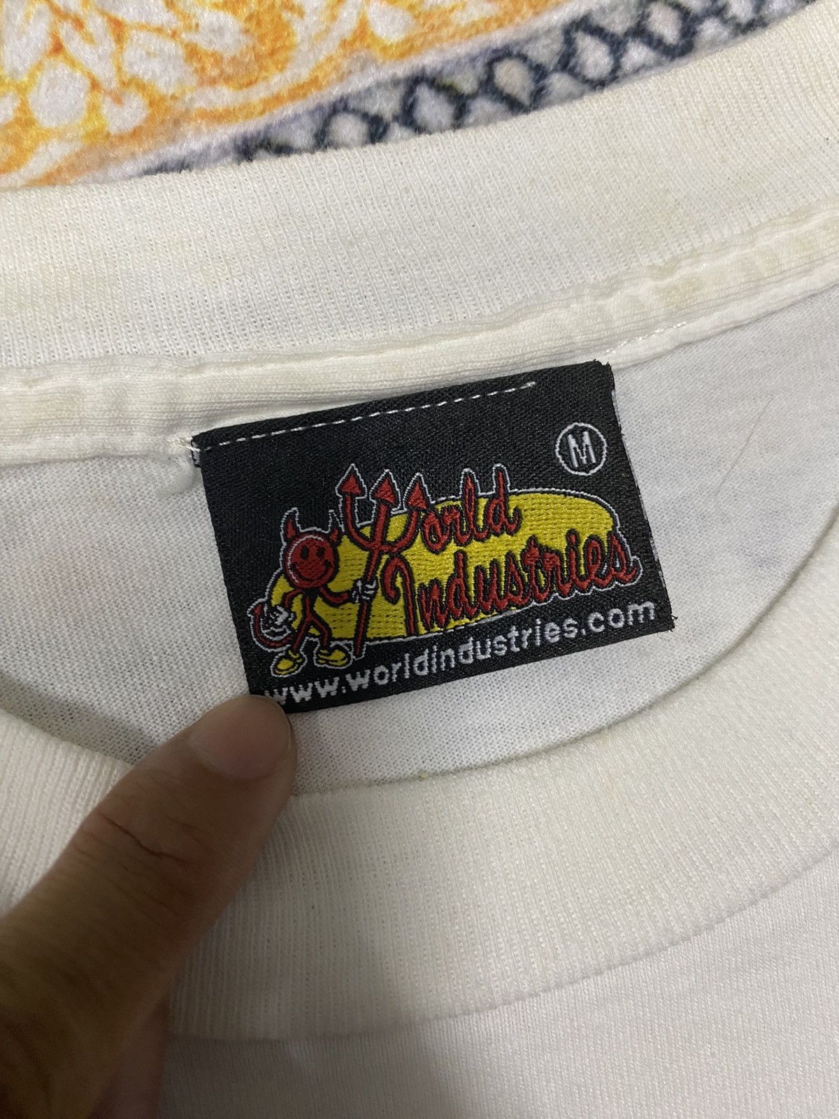 Vintage × World Industries VINTAGE SKATEBOARDS WORLD INDUSTRIES BRUCE WILL LEE RARE TEE Size US M / EU 48-50 / 2 - 4 Thumbnail