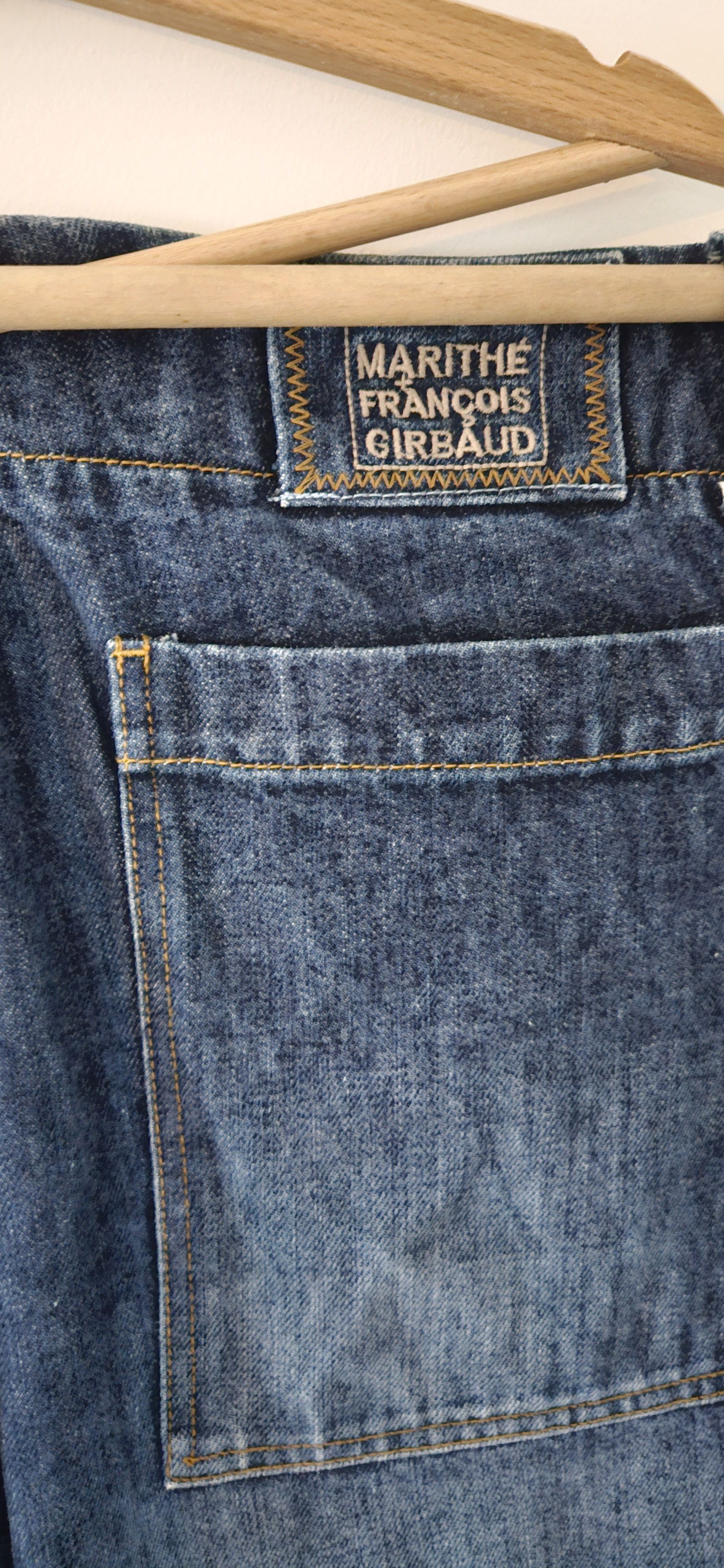 Marithe + Francois Girbaud Jean Baggy Vintage Martithé+François Girbaud taille 38M Size US 38 / EU 54 - 5 Thumbnail